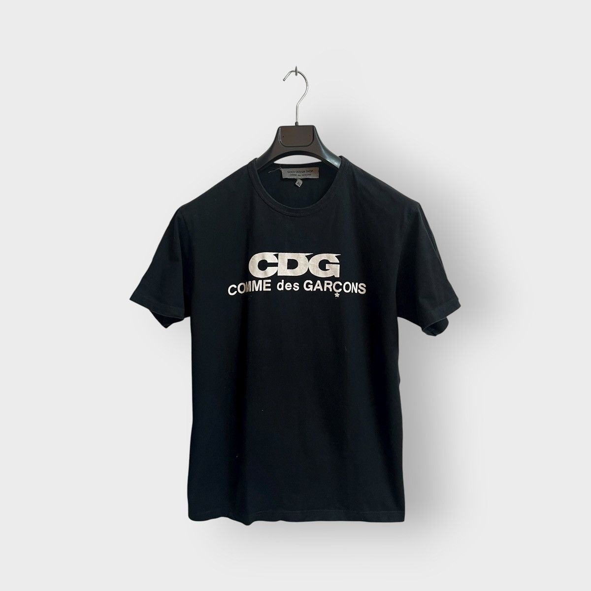 ARCHIVAL! 2010s Comme Des Garcons CDG Logo Tee (XL)
