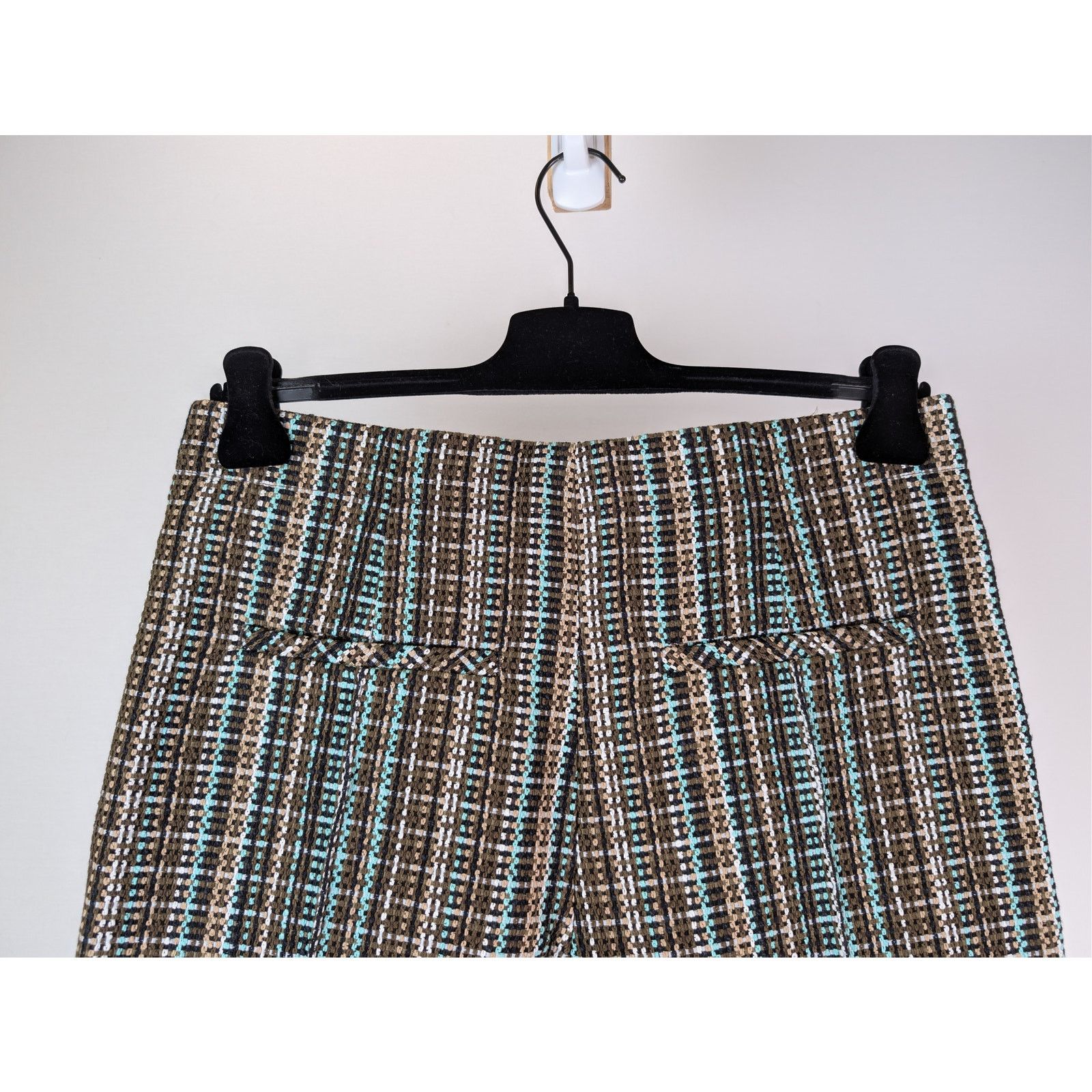 Bottega Veneta o1rshd1 Cotton Check Tailored Trousers Pants in Multicolor Size US 34 / EU 50 - 13 Thumbnail