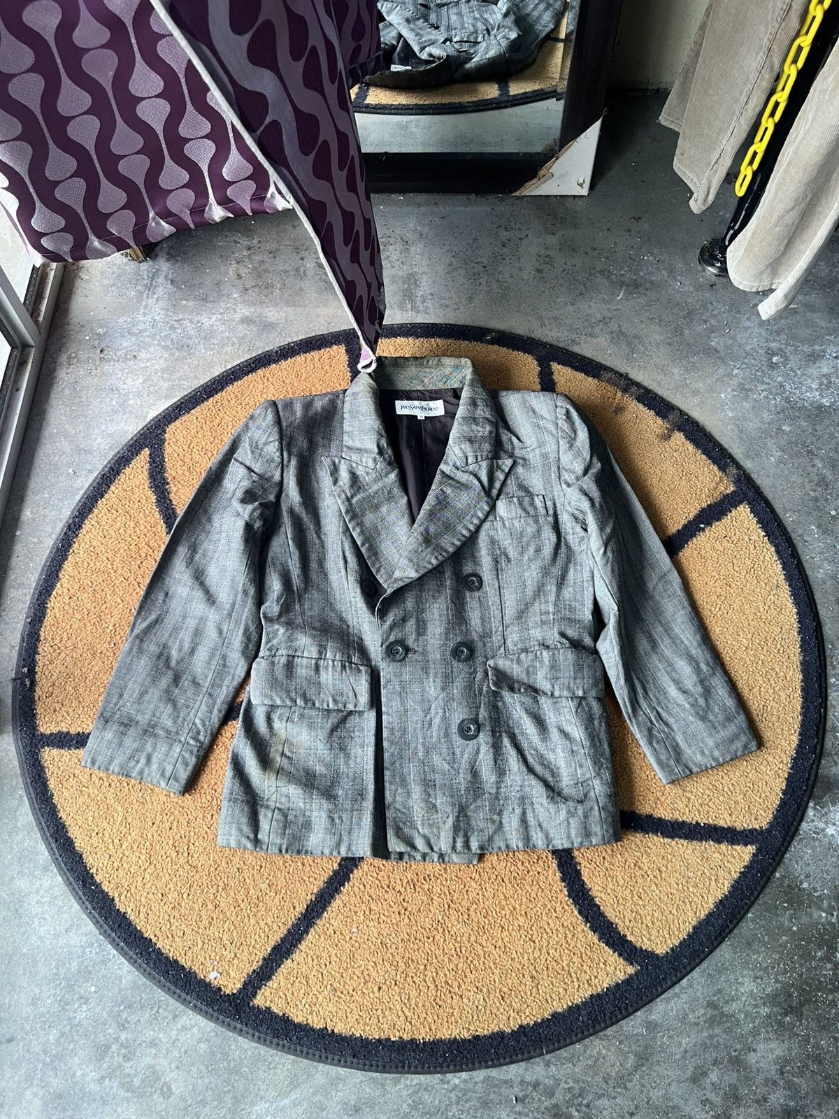 Yves Saint Laurent 🔥Vintage Yves Saint Laurent Blazer Size M / US 6-8 / IT 42-44 - 1 Thumbnail