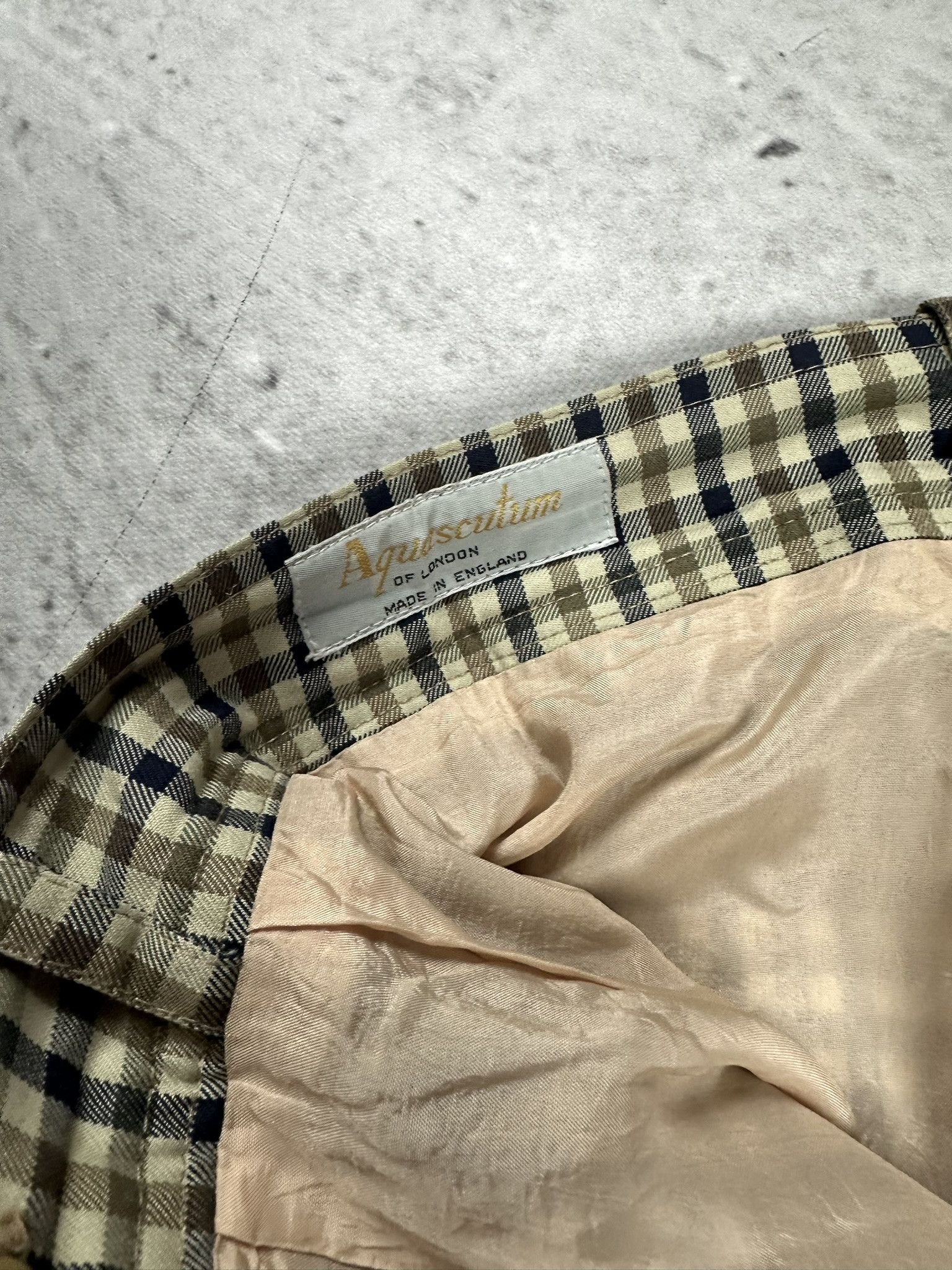 Aquascutum Aquascutum women mid skirt checked Size 28" / US 6 / IT 42 - 3 Thumbnail