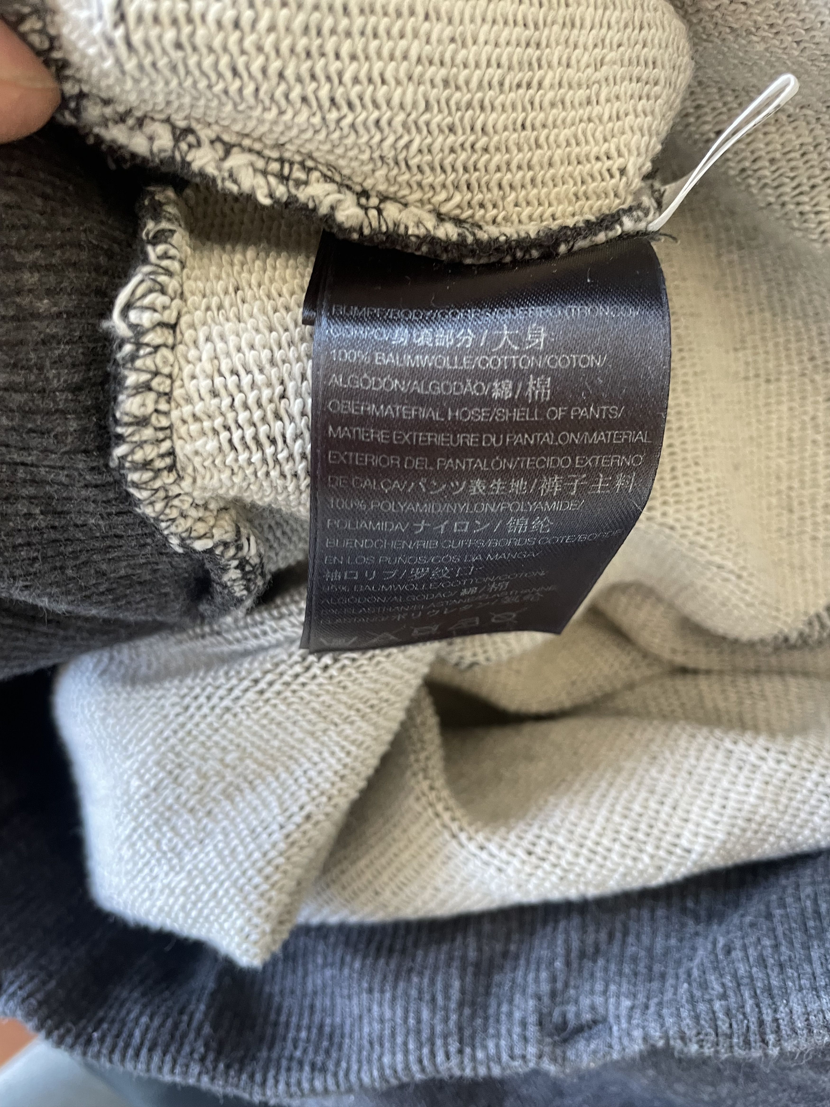 Y-3 Docking Sweat Jogger Hybrid Pants Grey Size US 34 / EU 50 - 20 Thumbnail