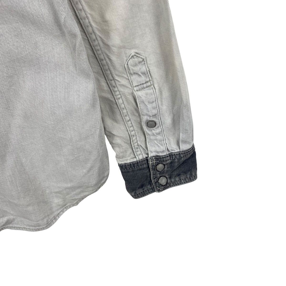 Vintage Vintage DUFFERS ORIGINAL Denim Western Shirt Jacket Light Size US S / EU 44-46 / 1 - 7 Thumbnail