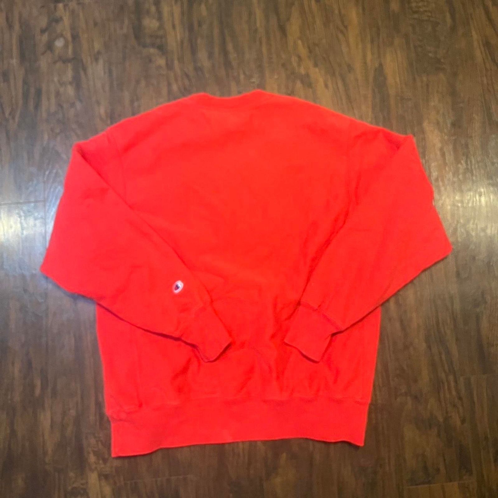 Champion Vintage Red Miami Reverse Weave Champion Crewneck Size L / US 10 / IT 46 - 3 Thumbnail