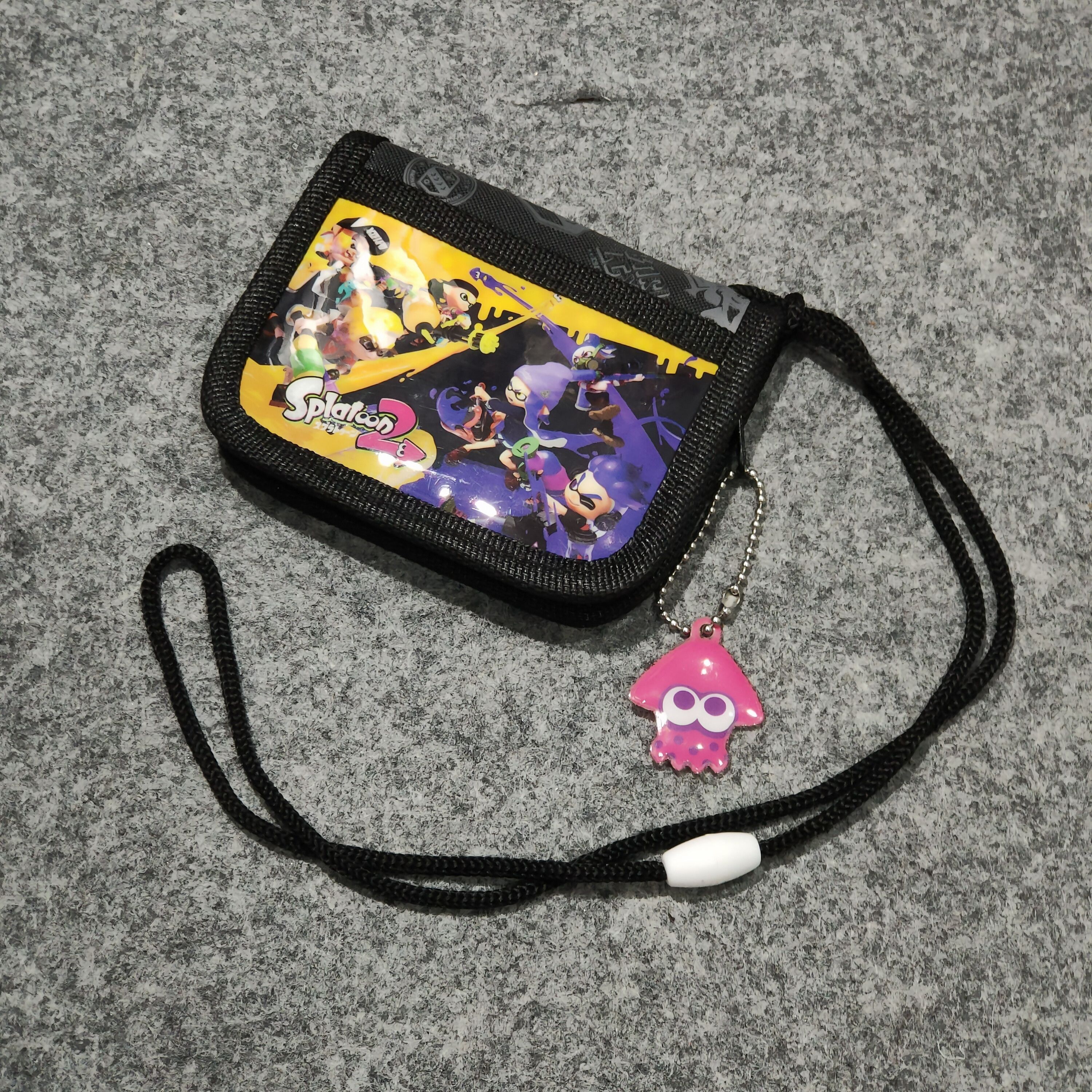 Nintendo 🔥NINTENDO SPLATOON 2 Neck Wallet Size ONE SIZE - 1 Thumbnail