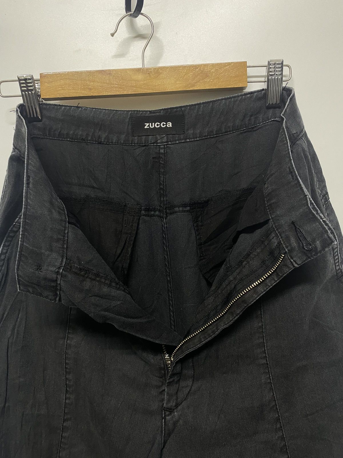 Issey Miyake ZUCCA Japanese Brand Wide Leg Flare Size 26" / US 2 / IT 38 - 8 Thumbnail