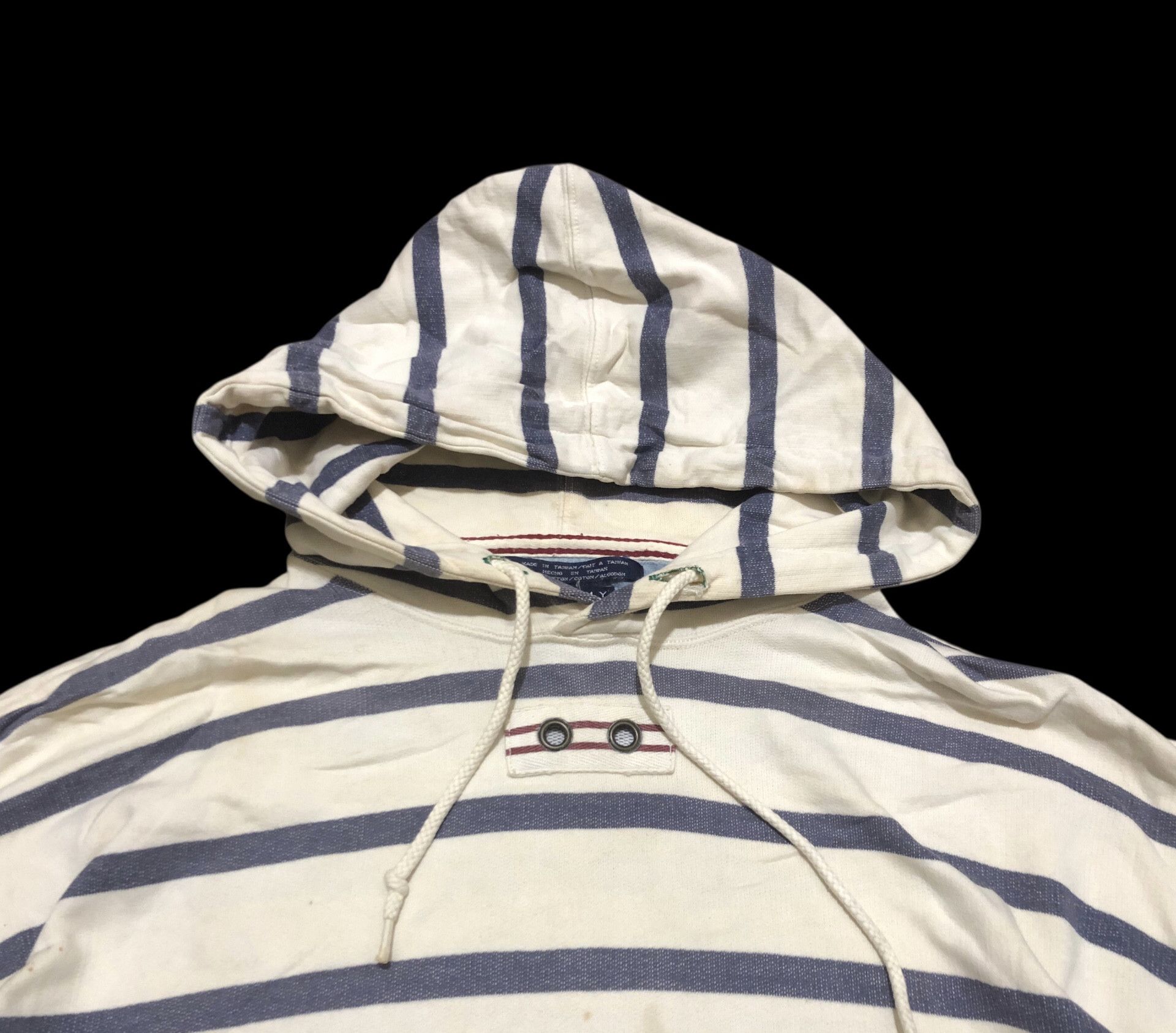 Tommy Hilfiger 🔥Vintage TOMMY HILFIGER Pullover Hoodie Nautical Patch Size US XL / EU 56 / 4 - 5 Thumbnail