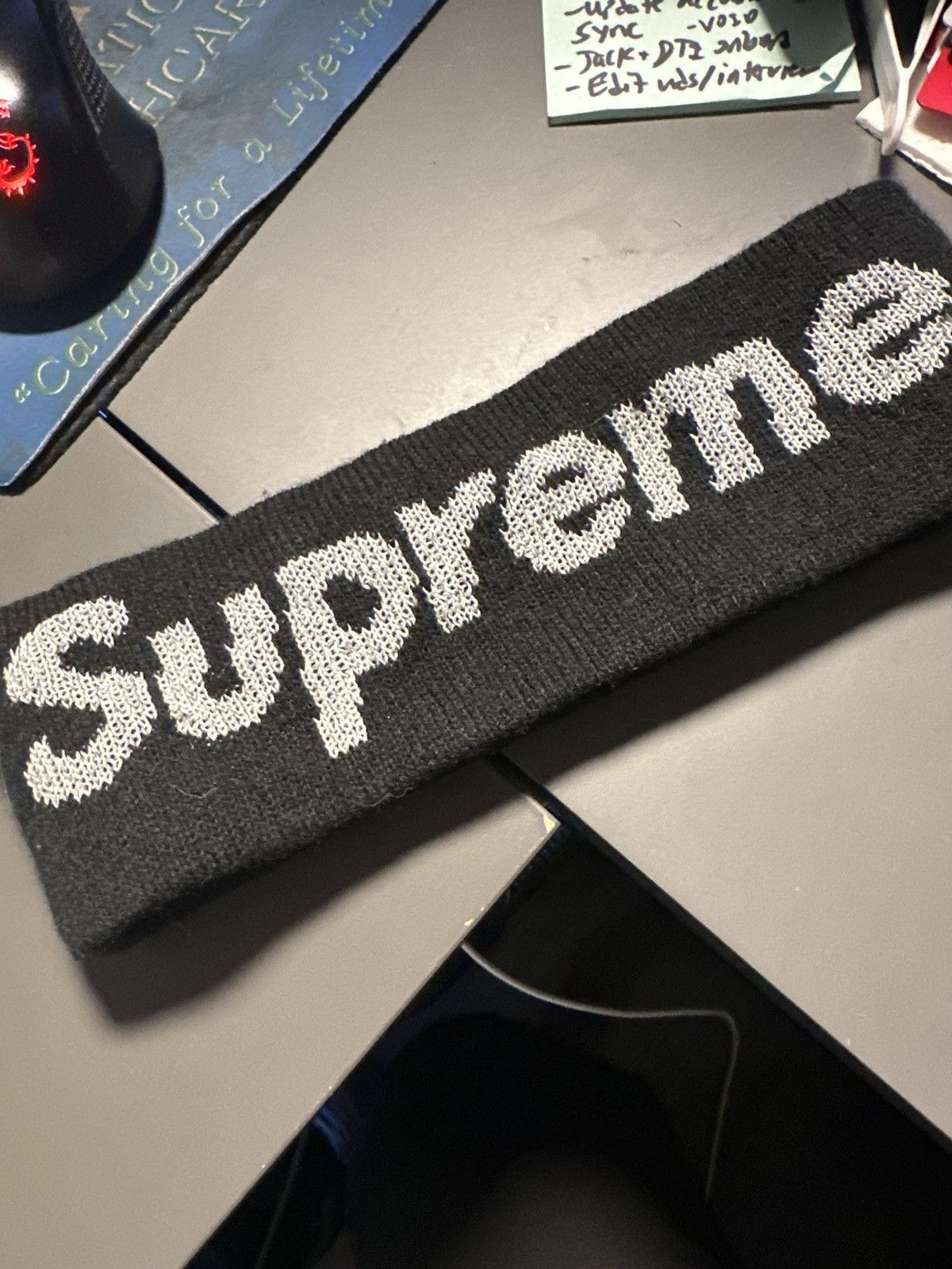 New Era × Supreme Supreme New Era Headband Black ONE SIZE