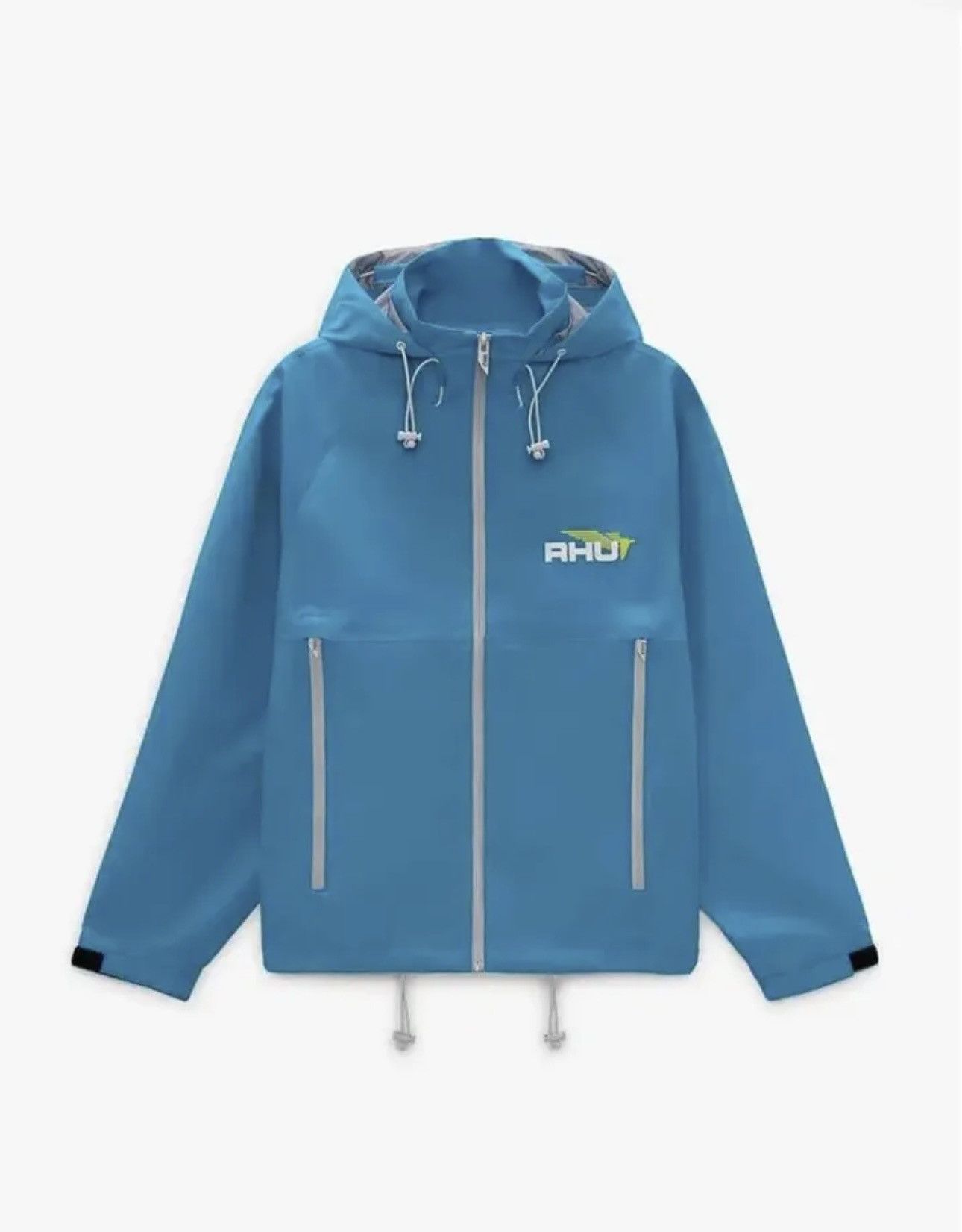 Rhude × Zara Brand NWT Rhude x Zara Blue Windbreaker Jacket - Size XL Size US XL / EU 56 / 4 - 9 Thumbnail