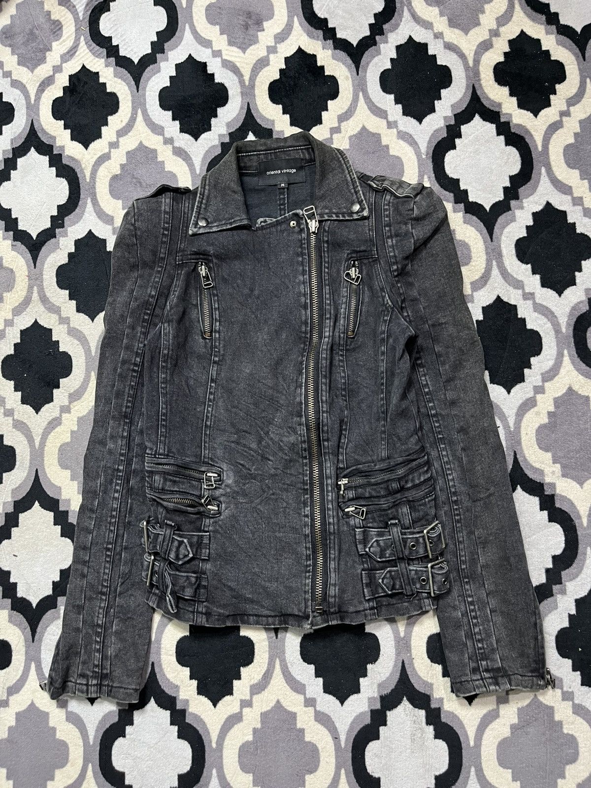 PPFM Oriental vintage bondage denim punk jacket Size US S / EU 44-46 / 1 - 2 Thumbnail