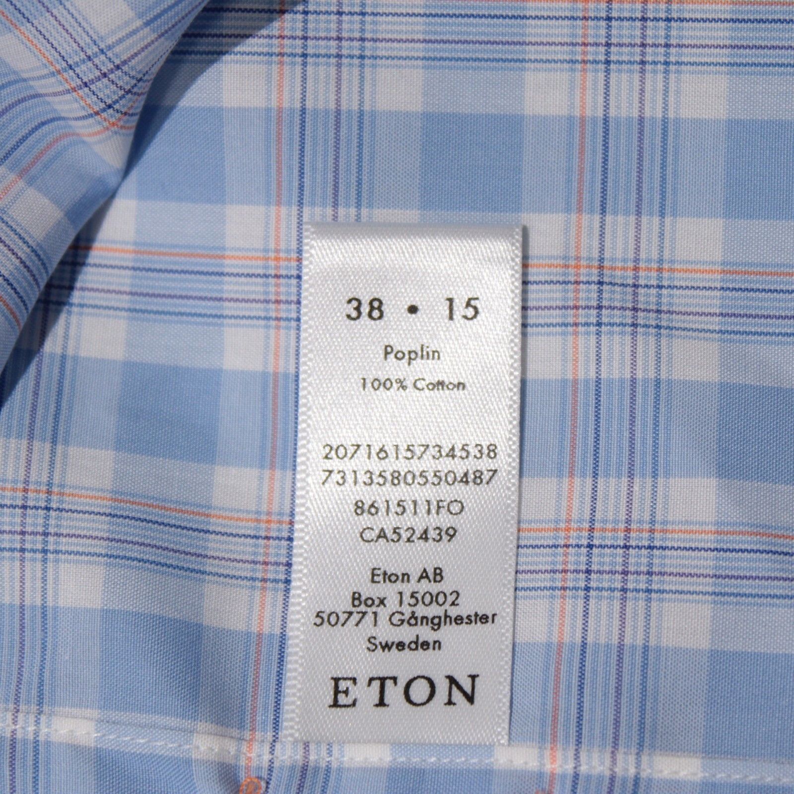 Eton Eton New with tags Shirt Size S US In Blue Size US S / EU 44-46 / 1 - 9 Thumbnail