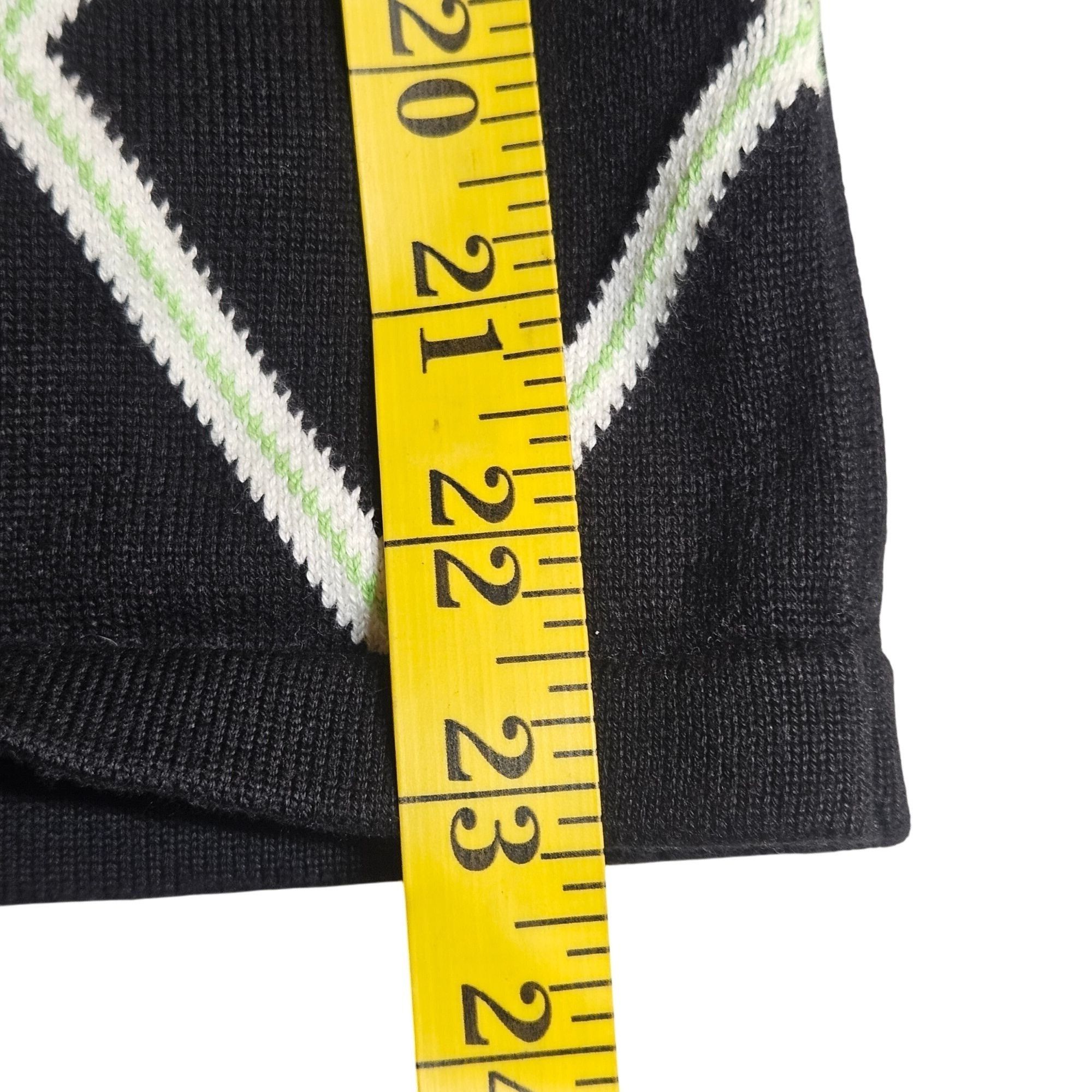 Other Fairway & Greene Women’s Argyle M Pima Cotton Cardigan Black Size M / US 6-8 / IT 42-44 - 10 Thumbnail