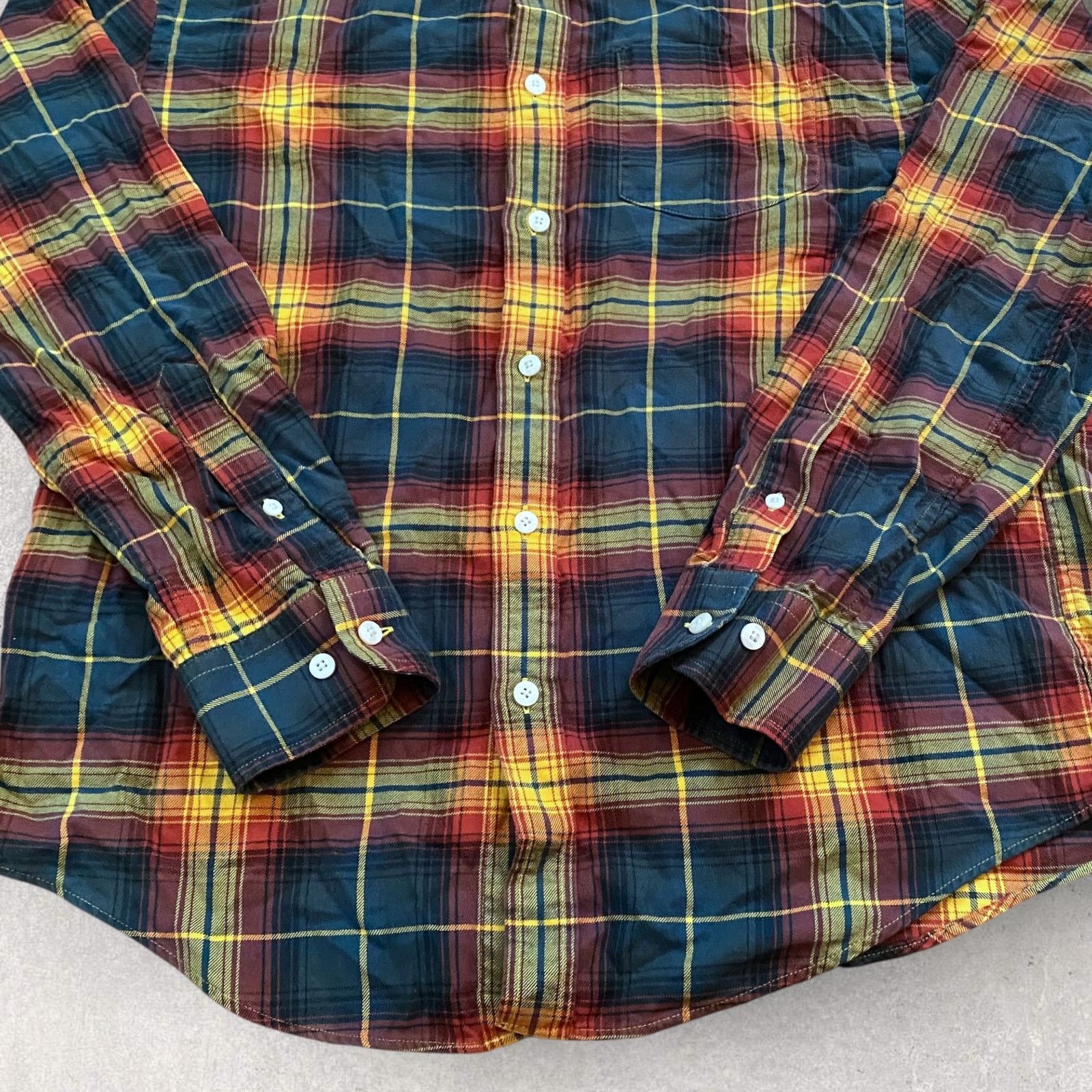 L.L. Bean LL Bean Multicolored Scotch Plaid Button Up Shirt Size US M / EU 48-50 / 2 - 5 Thumbnail
