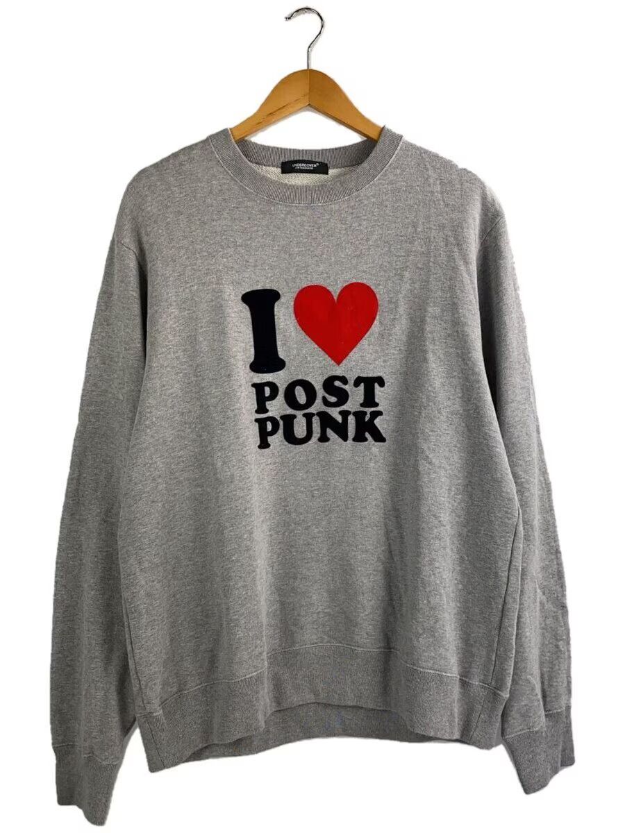 Undercover I LOVE POST PUNK Heart Crewneck Sweatshirt Size US L / EU 52-54 / 3 - 1 Thumbnail