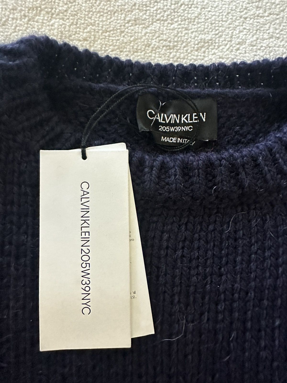 Calvin Klein 205W39NYC FW18 Calvin Klein 205w39nyc grail wool sweater RAF Simons Size US M / EU 48-50 / 2 - 11 Thumbnail
