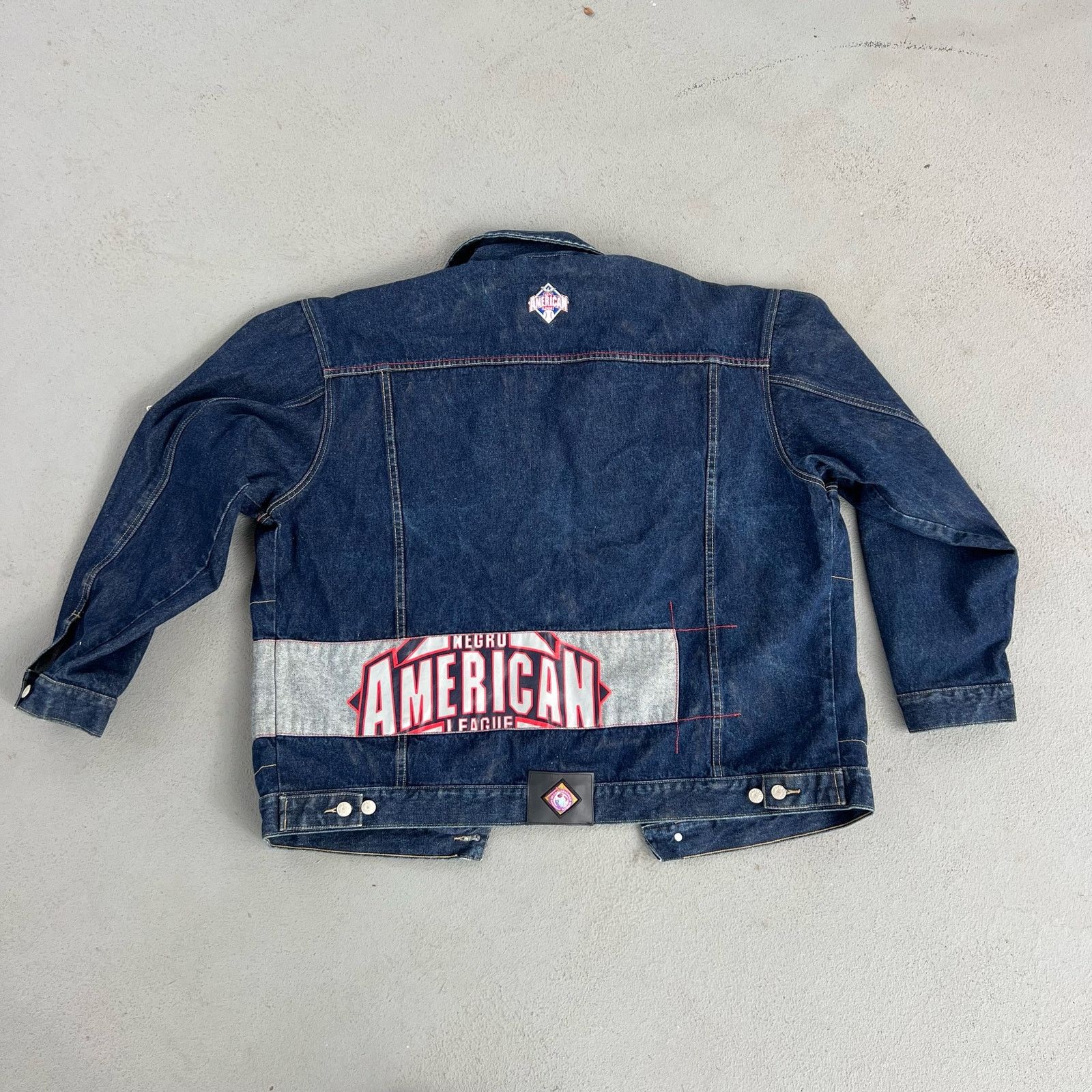 Authentic Negro Leagues Negro League Museum Baseball Embroidery Patch trucker jacket Size US XXL / EU 58 / 5 - 8 Thumbnail