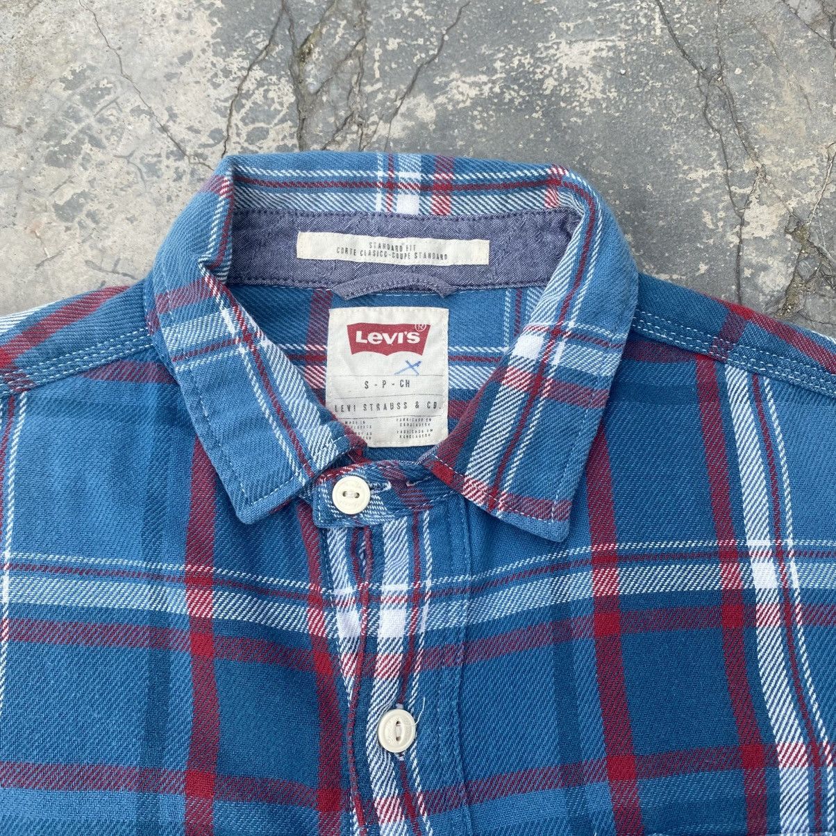 Levi's Y2K LEVIS Cotton Western Shirt White Tab Size US S / EU 44-46 / 1 - 2 Thumbnail