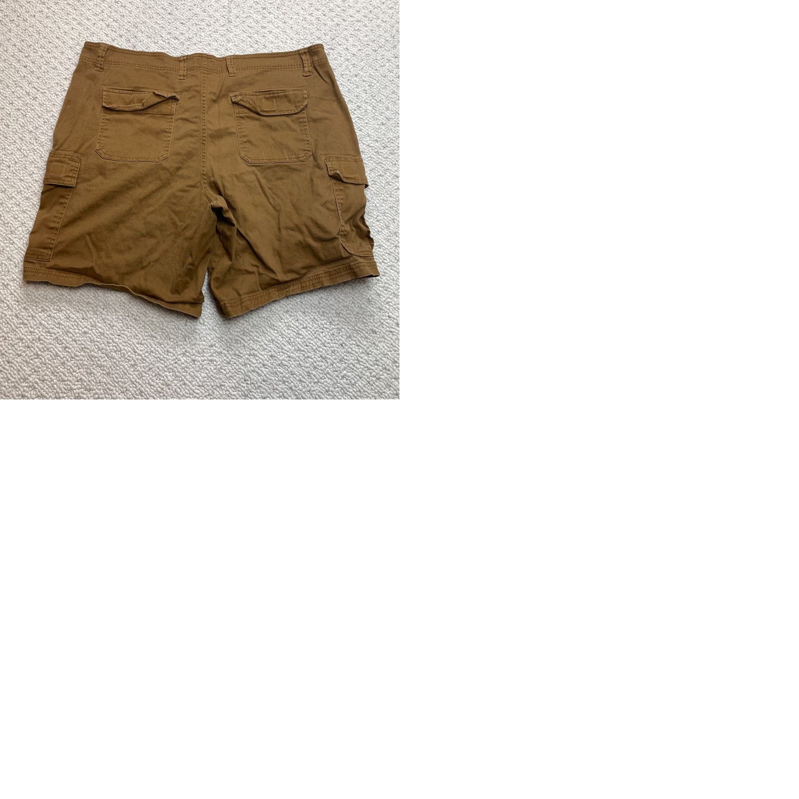 George VINTAGE George Cargo Shorts Mens 44 Brown Pockets 9.5" Inseam High Rise 42" Waist Adult Size US 42 / EU 58 - 9 Thumbnail