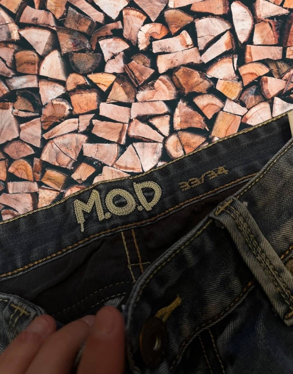 Japanese Brand × Vintage IfSixWasNine japanese Y2K Kapital style baggy jeans Size US 33 - 3 Thumbnail