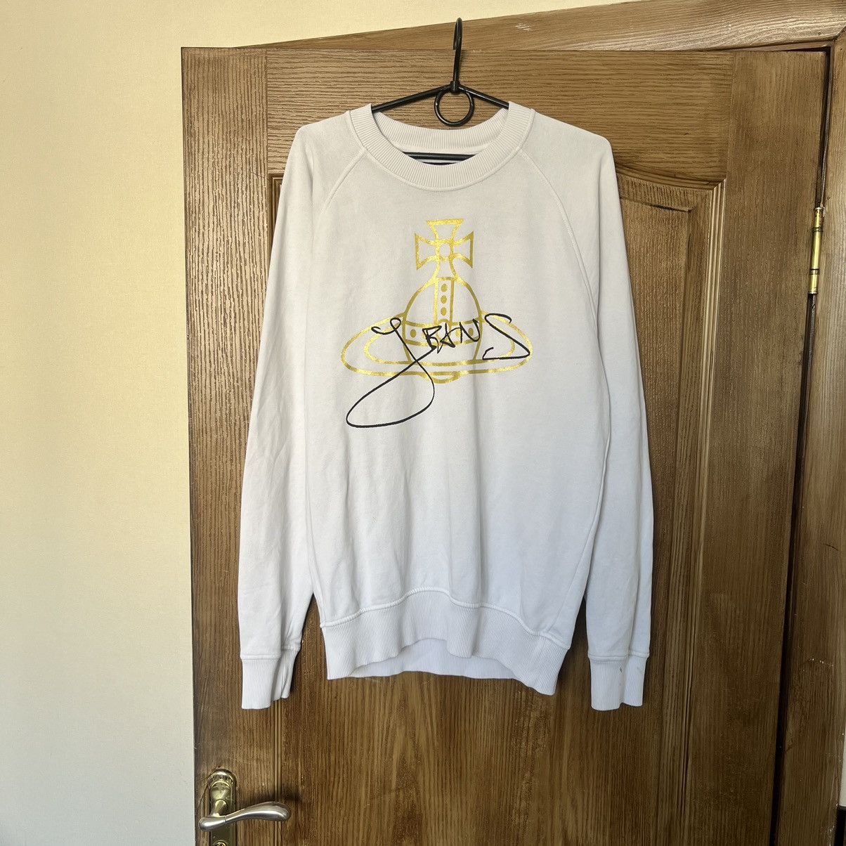 Vintage Vivienne Westwood sweatshirt big logo Size US S / EU 44-46 / 1 - 1 Thumbnail