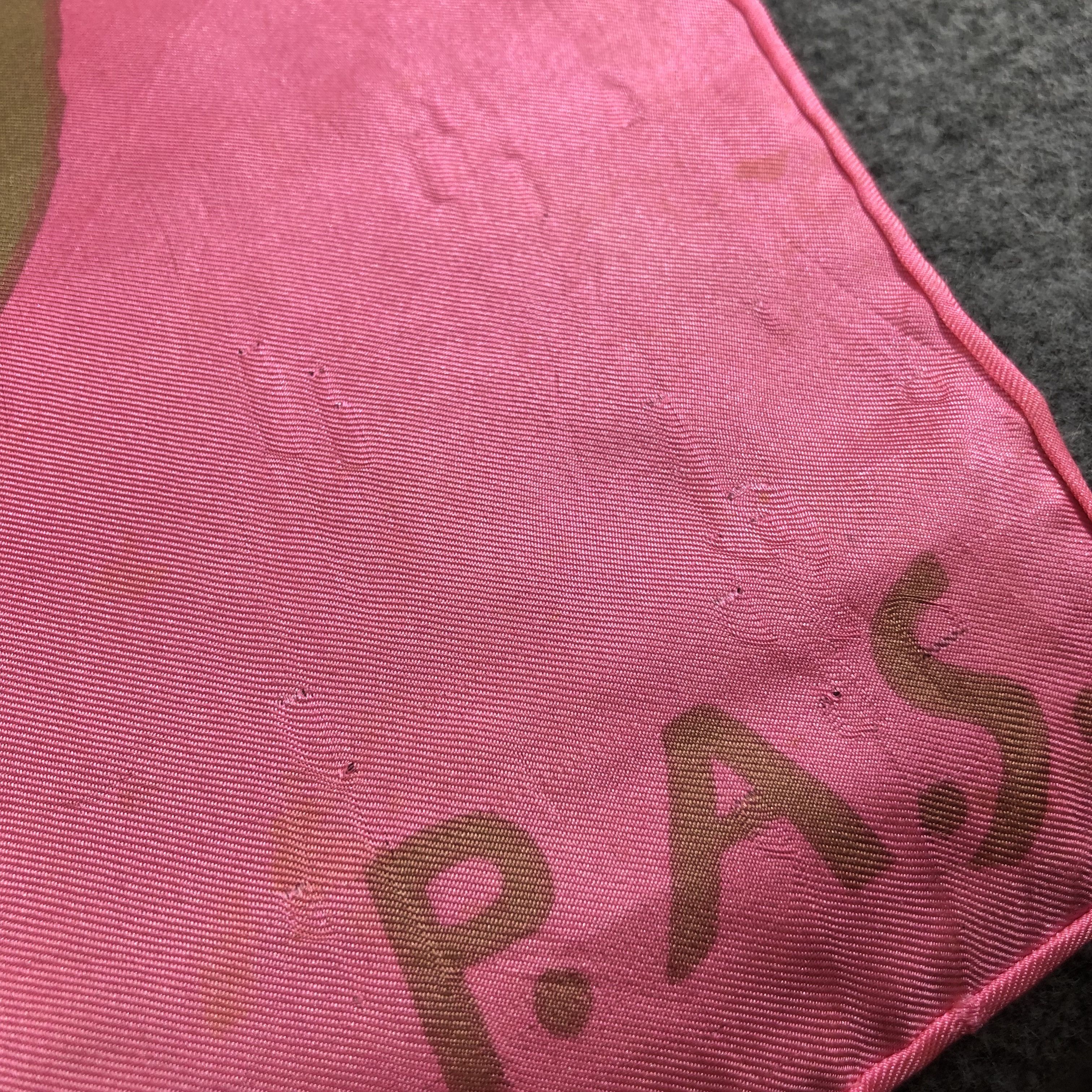 Japanese Brand P.A.S Abstract Hand Rolled Silk Scarf M759 Size ONE SIZE - 5 Thumbnail