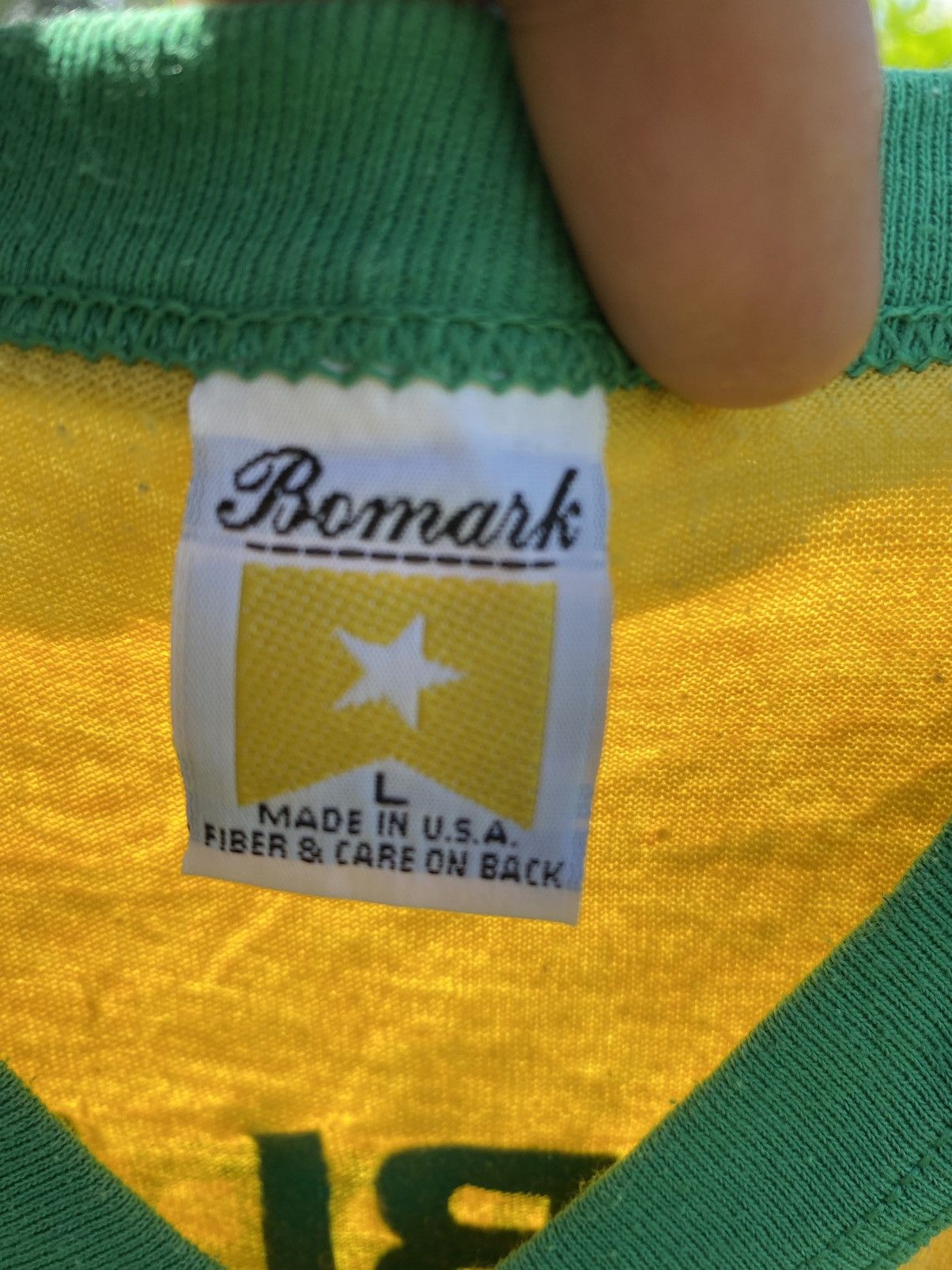 Vintage Vintage West U Bank V neck Tee Size US L / EU 52-54 / 3 - 5 Thumbnail