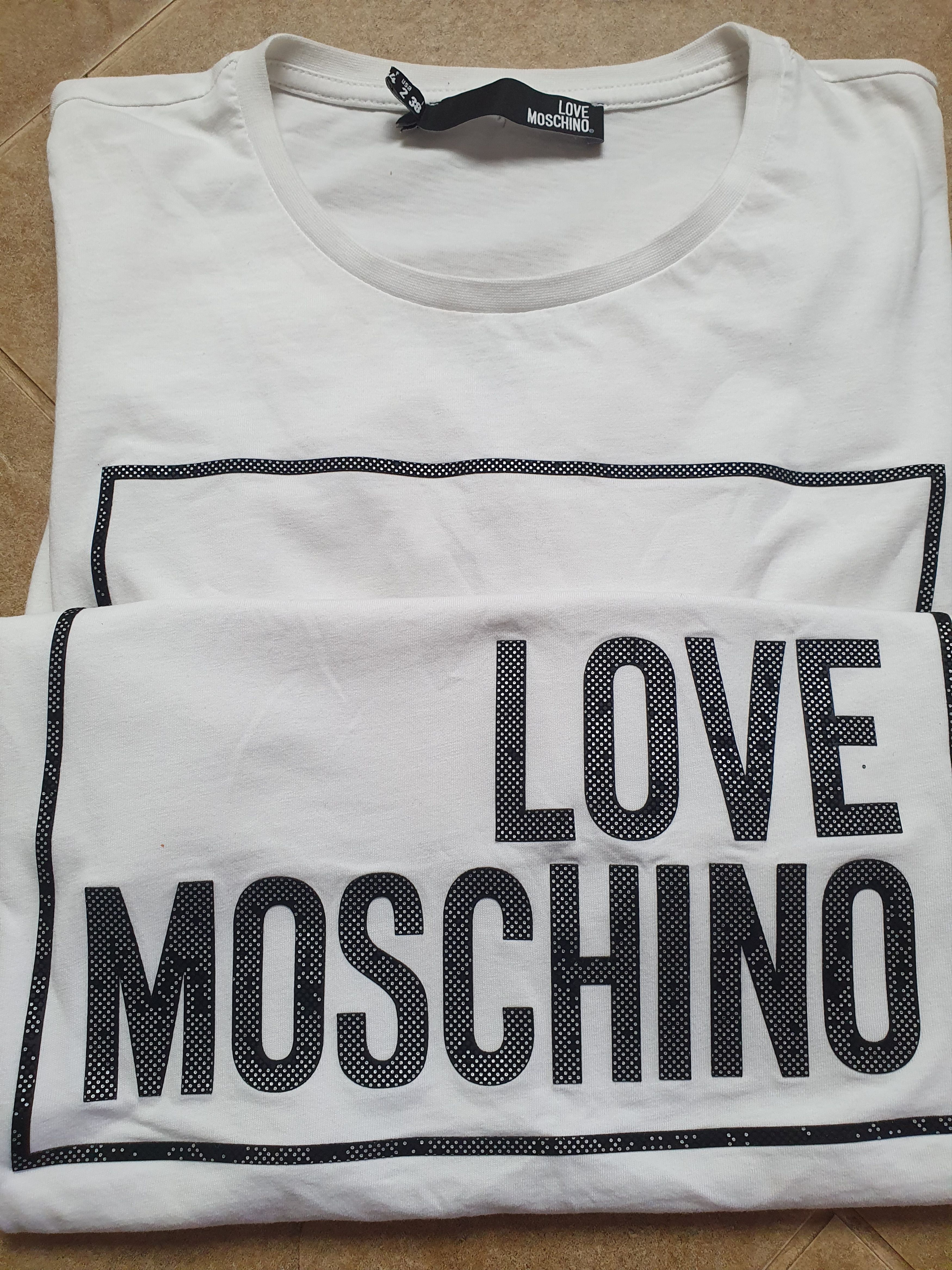 Moschino T-shirt women's Mischino Love Moschino Size US 2 38 Size XS / US 0-2 / IT 36-38 - 4 Thumbnail