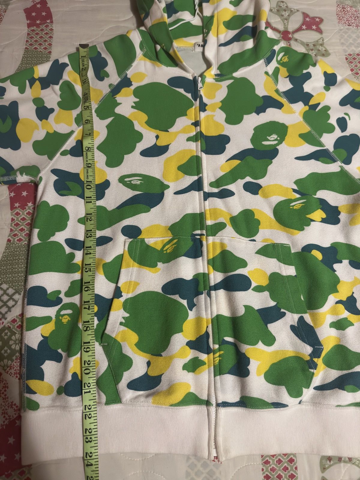 Bape Bape rare Hong Kong Store Camo Hoodie Size US S / EU 44-46 / 1 - 6 Thumbnail
