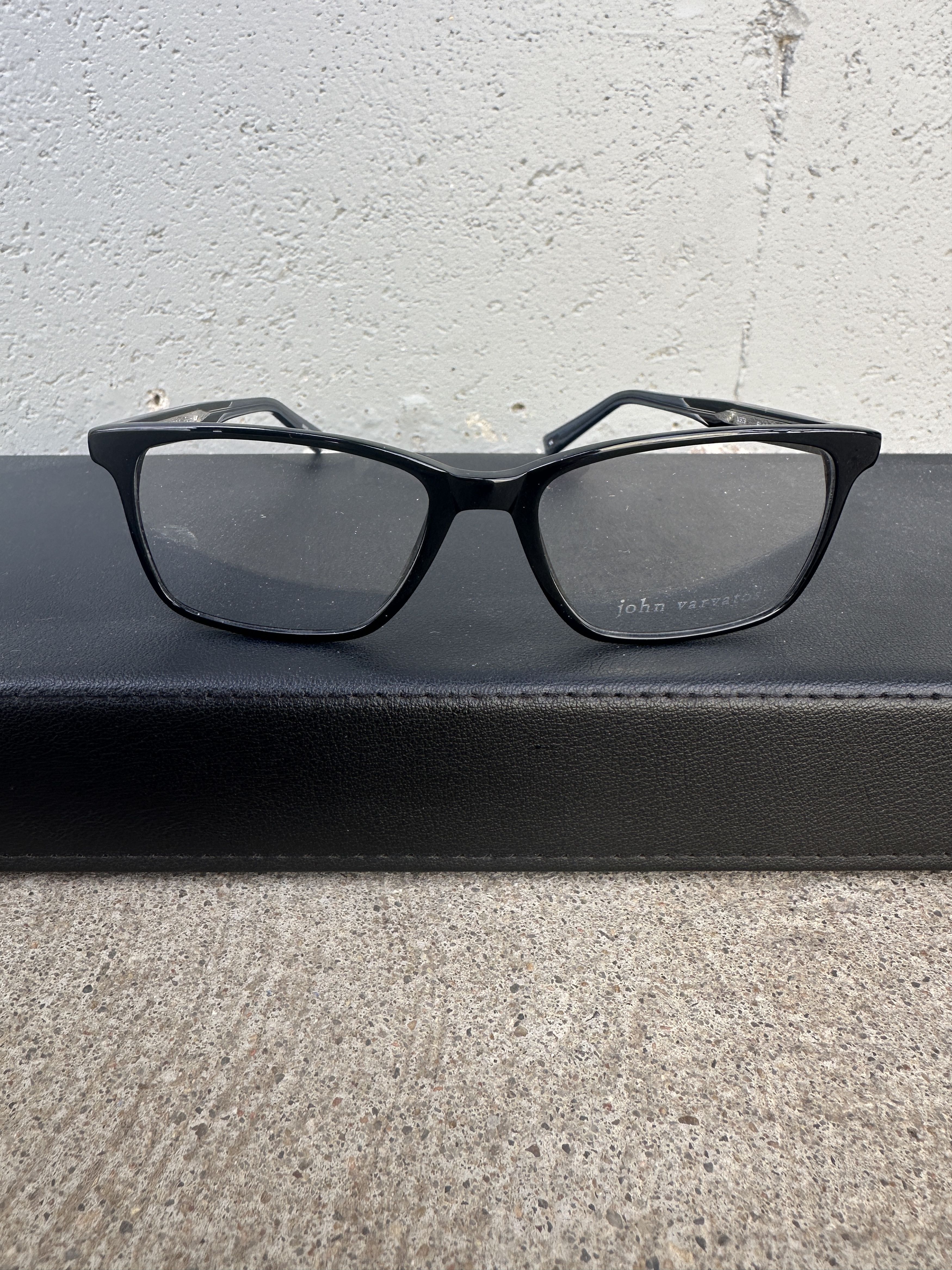John Varvatos V379 54-17-145 Black Glasses Size ONE SIZE - 1 Thumbnail