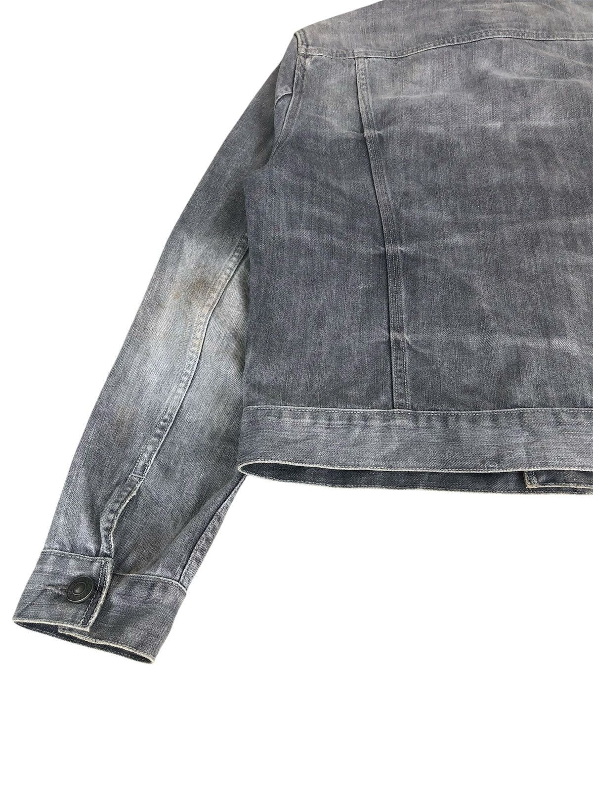 Allsaints Trucker Type 3 Allsaints Denim Jacket Distressed Size US M / EU 48-50 / 2 - 17 Thumbnail