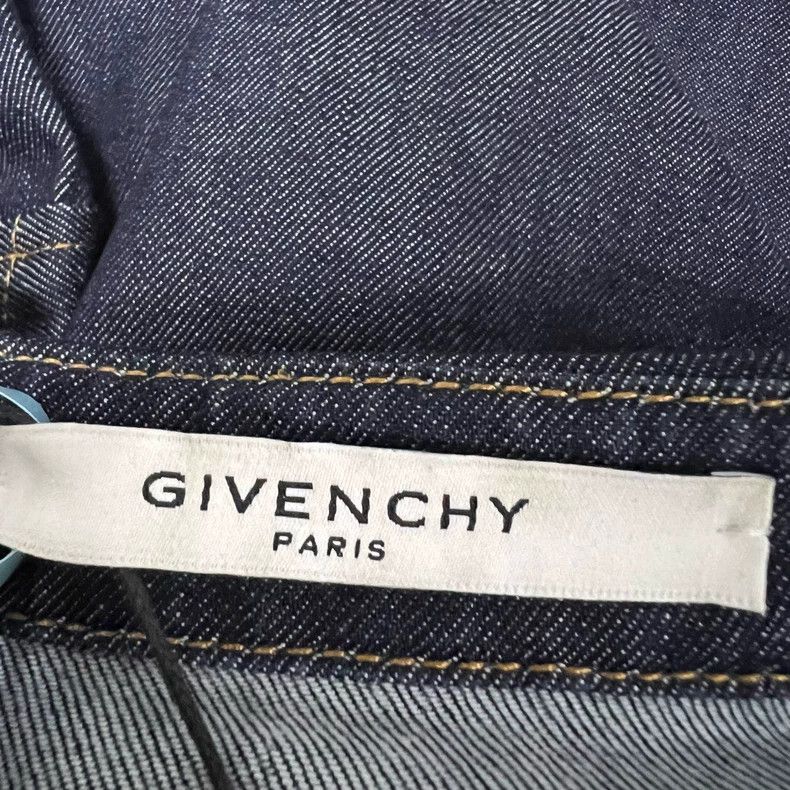Givenchy Givenchy Vintage Blue Star Embroidered Shirt Size US XS / EU 42 / 0 - 4 Thumbnail