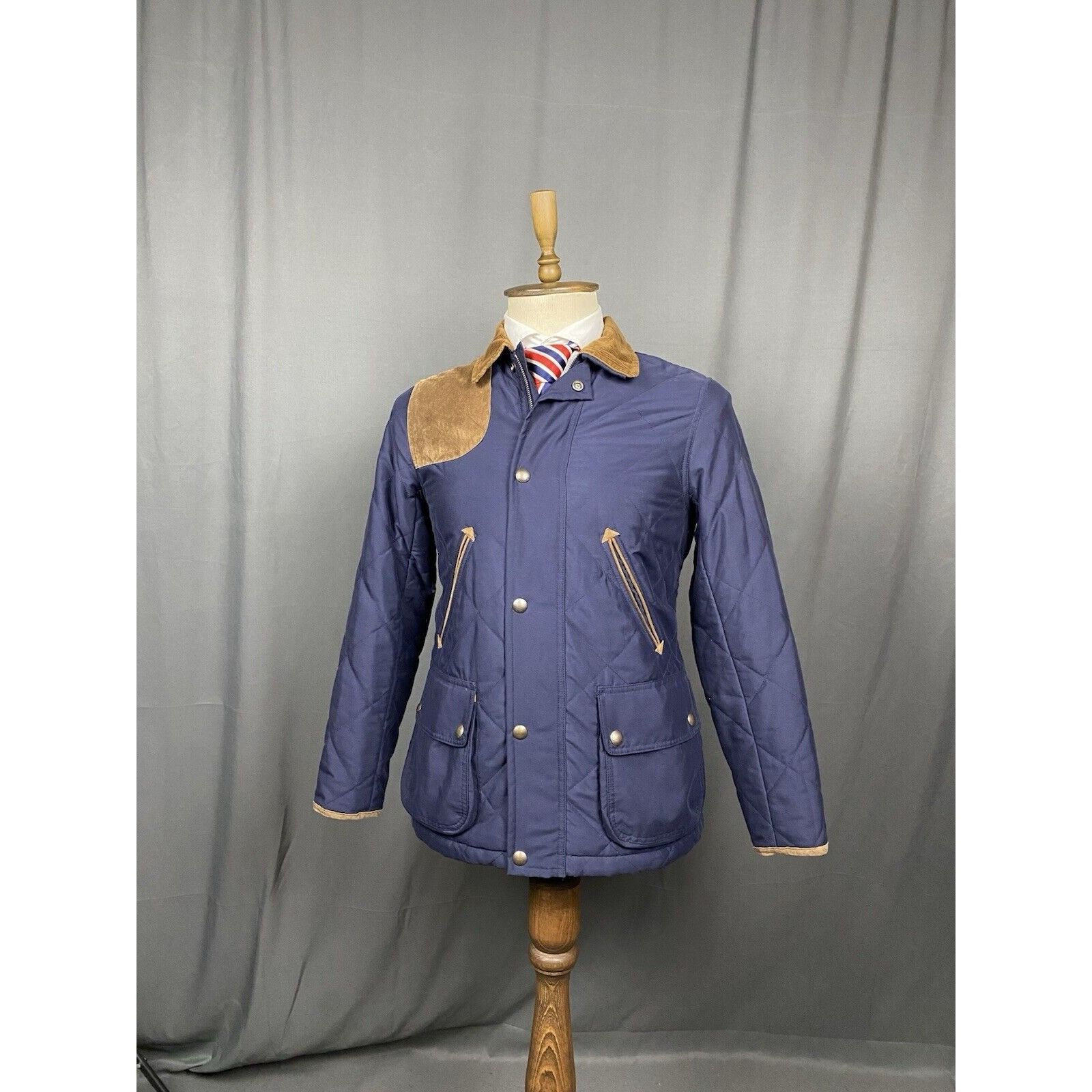 Ralph Lauren Ralph Lauren Blue Label Men's Blue Quilted Jacket Size S Size US S / EU 44-46 / 1 - 2 Thumbnail