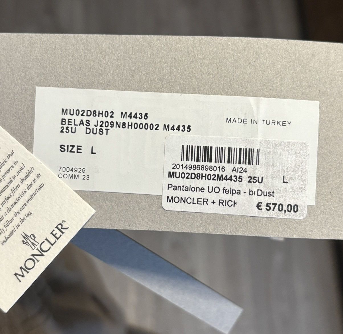 Moncler Rick Owens x Moncler flared sweatpants Size US 34 / EU 50 - 9 Thumbnail