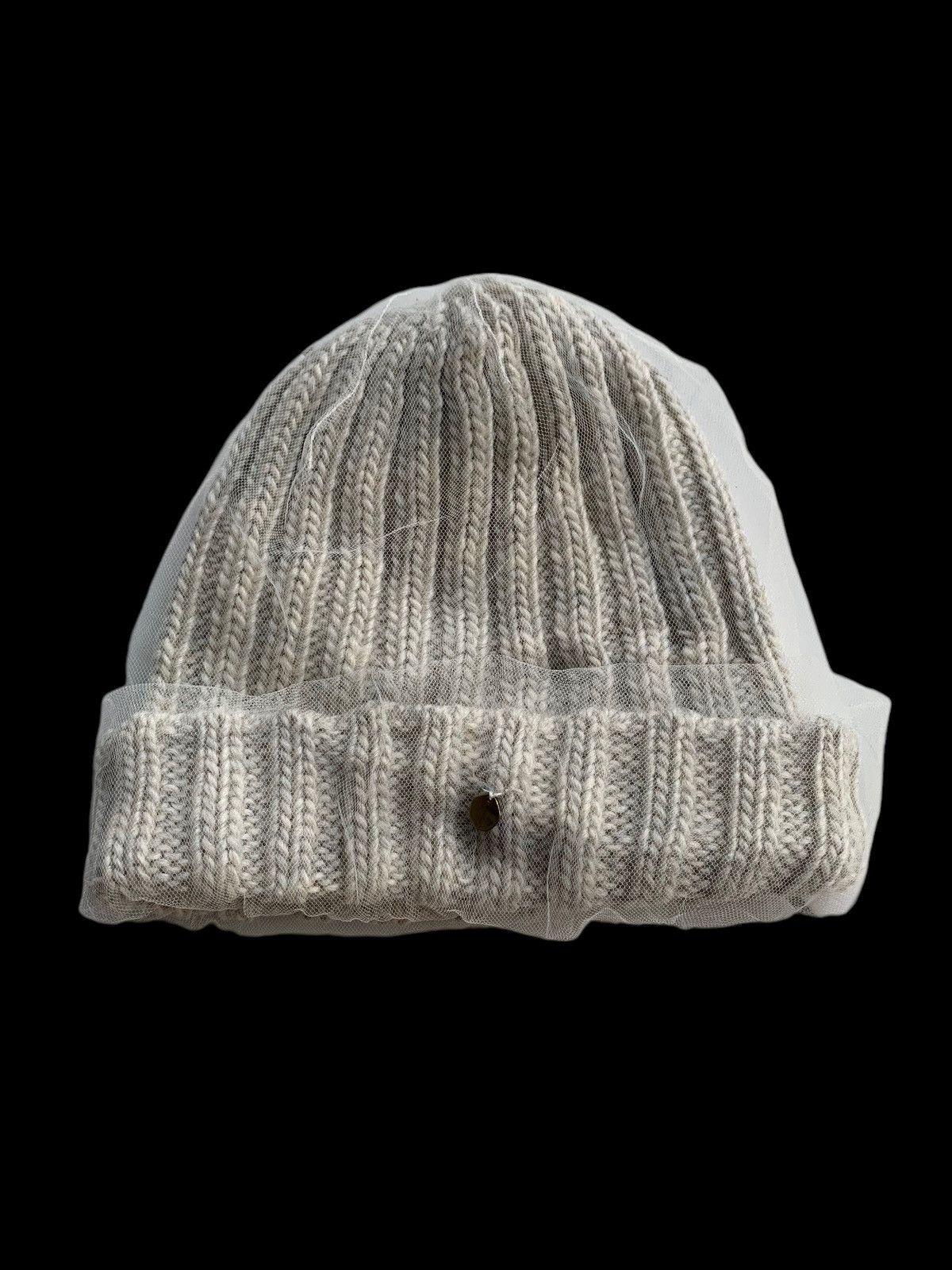Japanese Brand × Kapital × Vintage Punk Bondage Style Passage Mignon knit Rare Beanie Hats Size ONE SIZE - 8 Thumbnail
