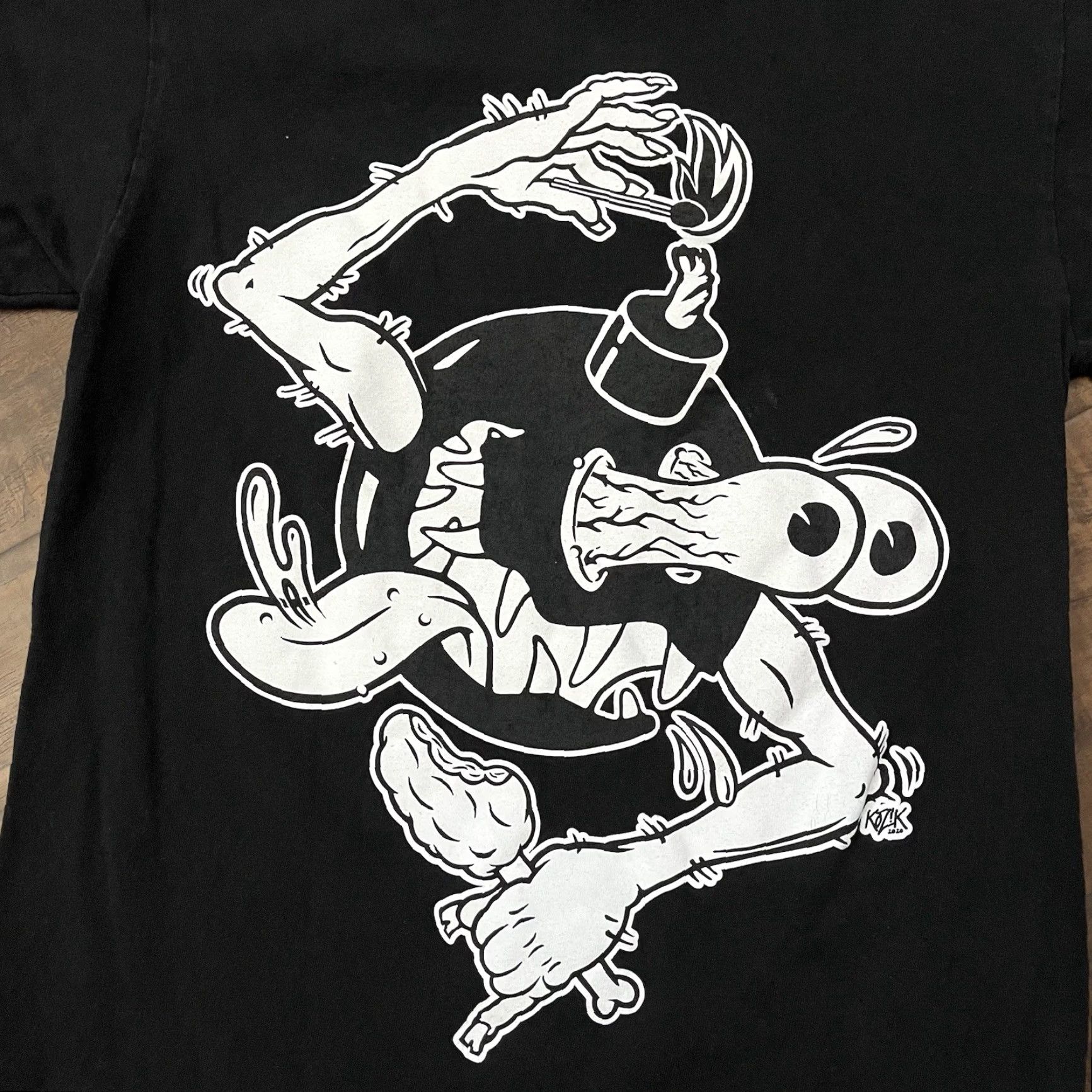 The Hundreds The Hundreds X Frank Kozik Limited Edition 2020 T-Shirt Small Art Band Tee RARE Size US S / EU 44-46 / 1 - 3 Thumbnail