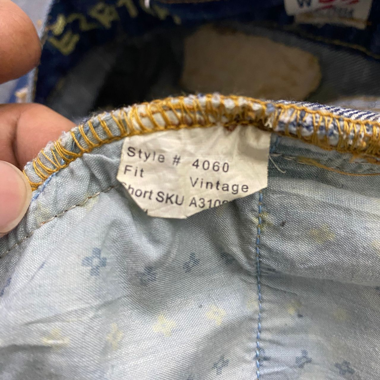 If Six Was Nine 💥Best Offer💥Vintage Ezra Fitch Patchwork Denim Size US 34 / EU 50 - 22 Thumbnail