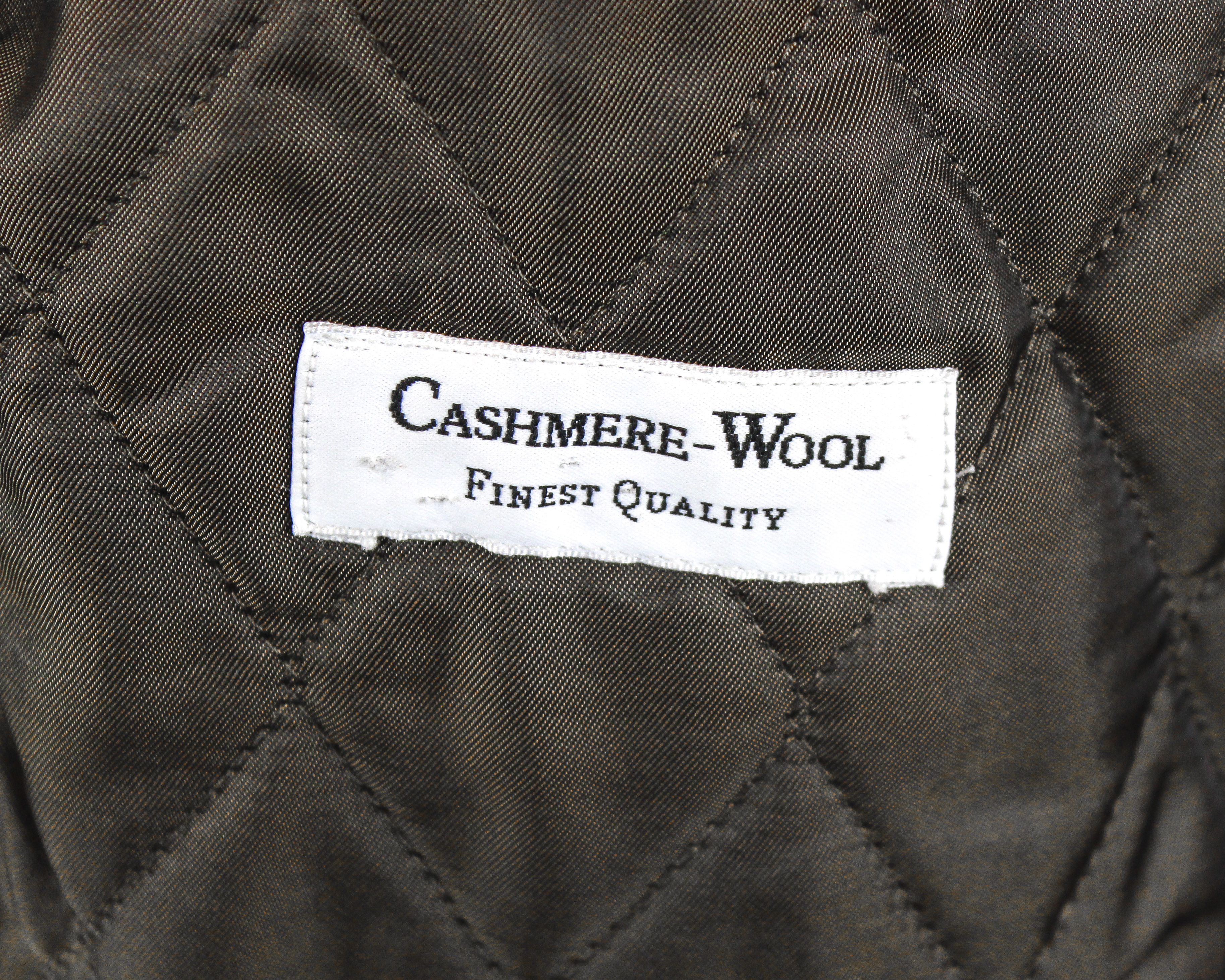 Hugo Boss Malenkow Men L Wool Cashmere Jacket Pea Coat EU 52 Winter Size US L / EU 52-54 / 3 - 8 Thumbnail