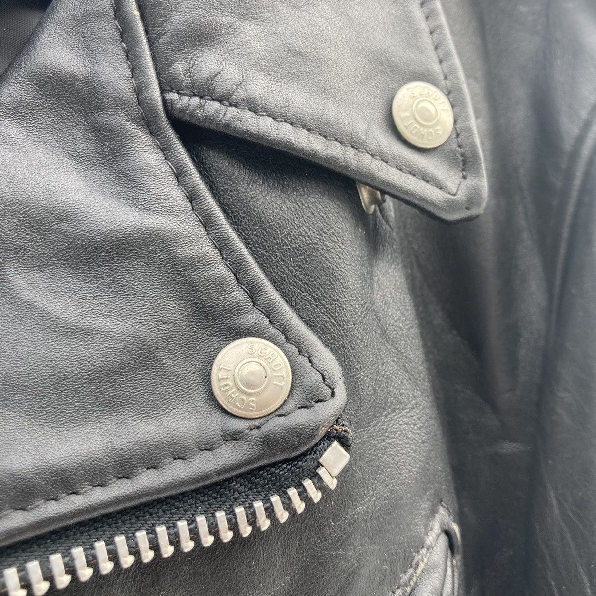 Schott VINTAGE SCHOTT PERFECTO LEATHER JACKET Size US S / EU 44-46 / 1 - 8 Thumbnail
