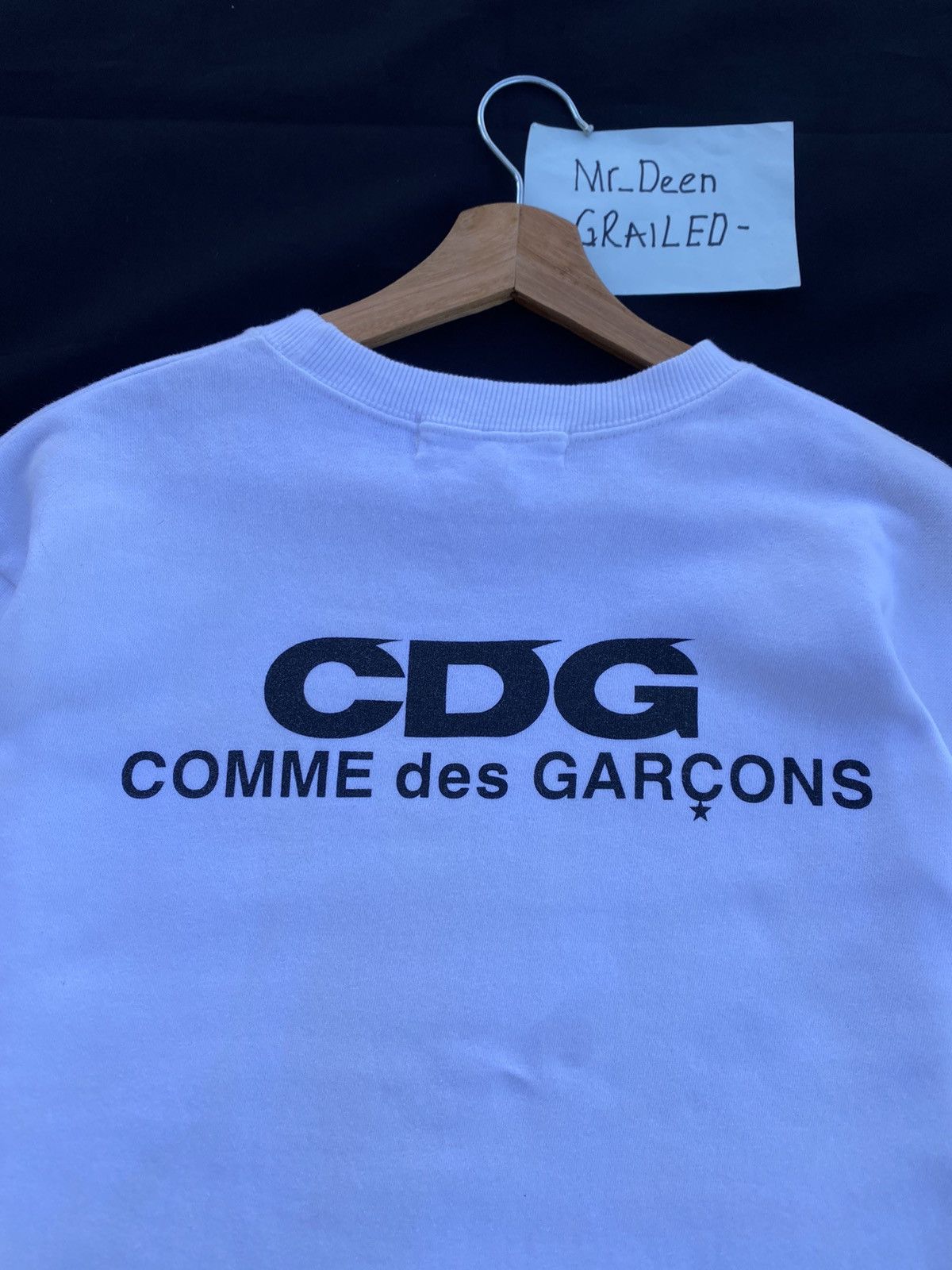 Comme des Garcons Rare Comme Des Garcons CDG Big Spellout Sweatshirt Size US L / EU 52-54 / 3 - 8 Thumbnail