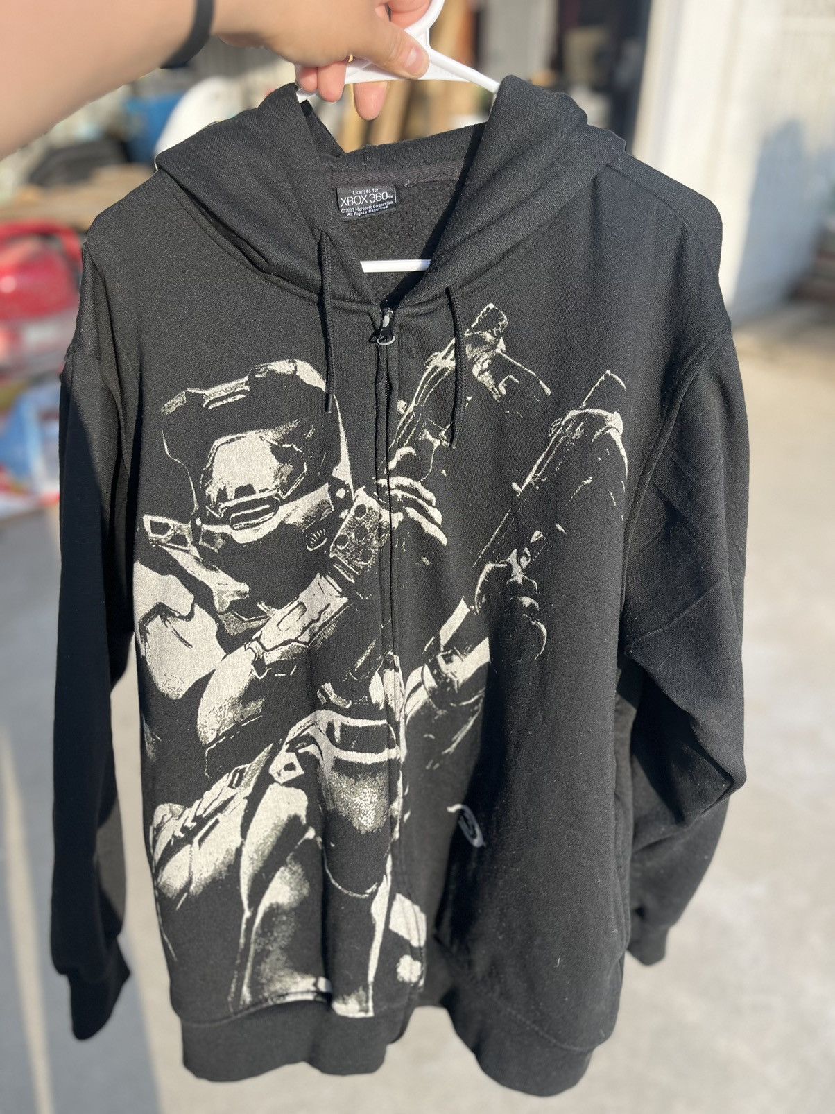 Microsoft Halo 3 Xbox 360 2007 Vintage Grail Rare Hoodie Zipup XL Size US XL / EU 56 / 4 - 1 Thumbnail