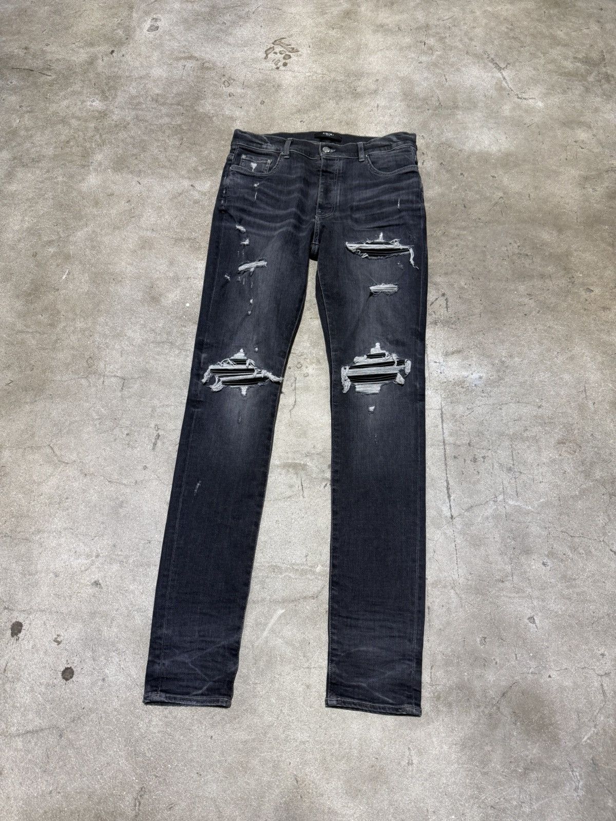 Amiri Amiri MX1 Jeans Storm Grey NEW 1200$ | Grailed