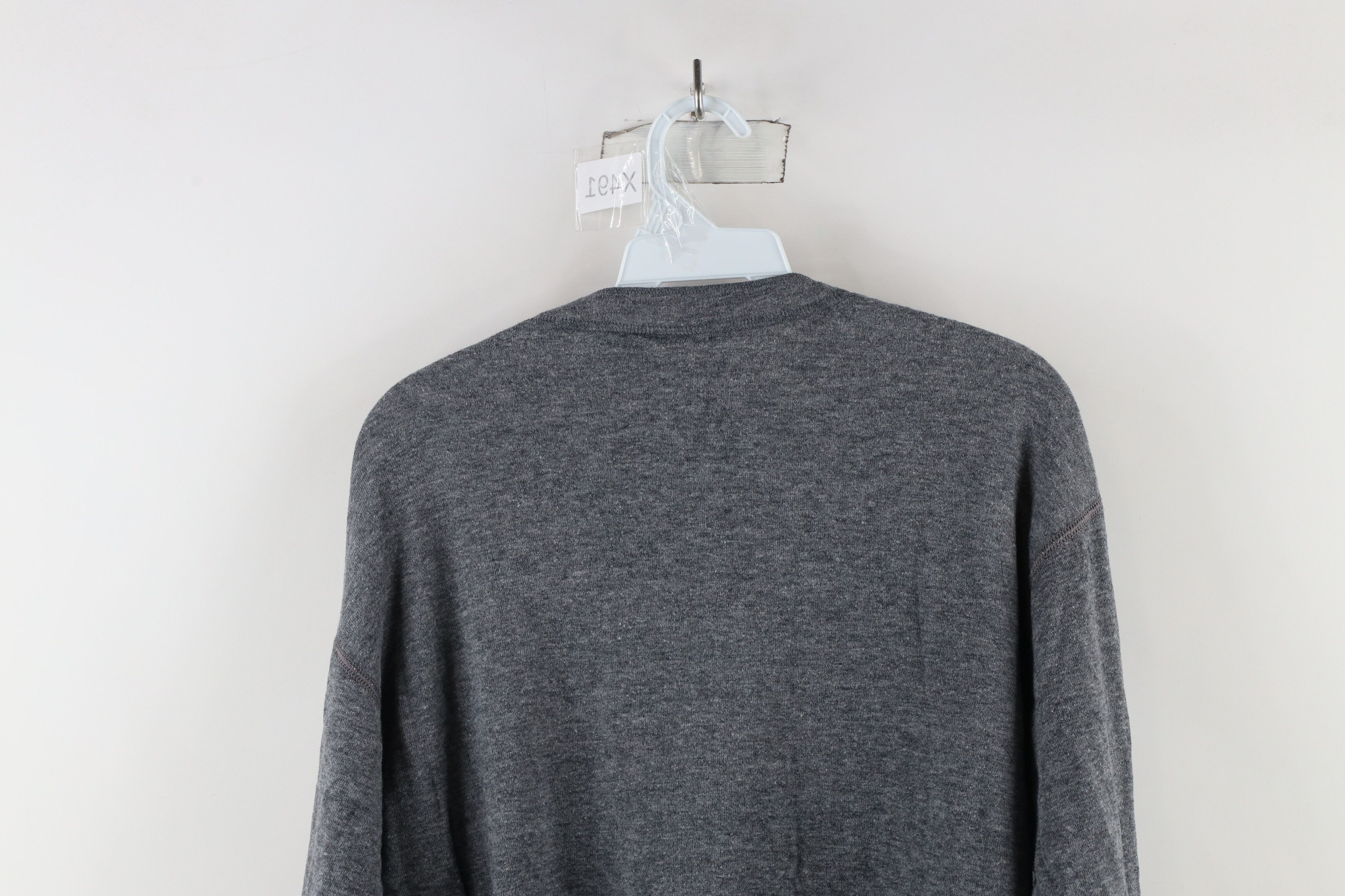 L.L. Bean × Vintage Vintage 90s LL Bean Blend Long Sleeve Henley T-Shirt USA Size US M / EU 48-50 / 2 - 9 Thumbnail