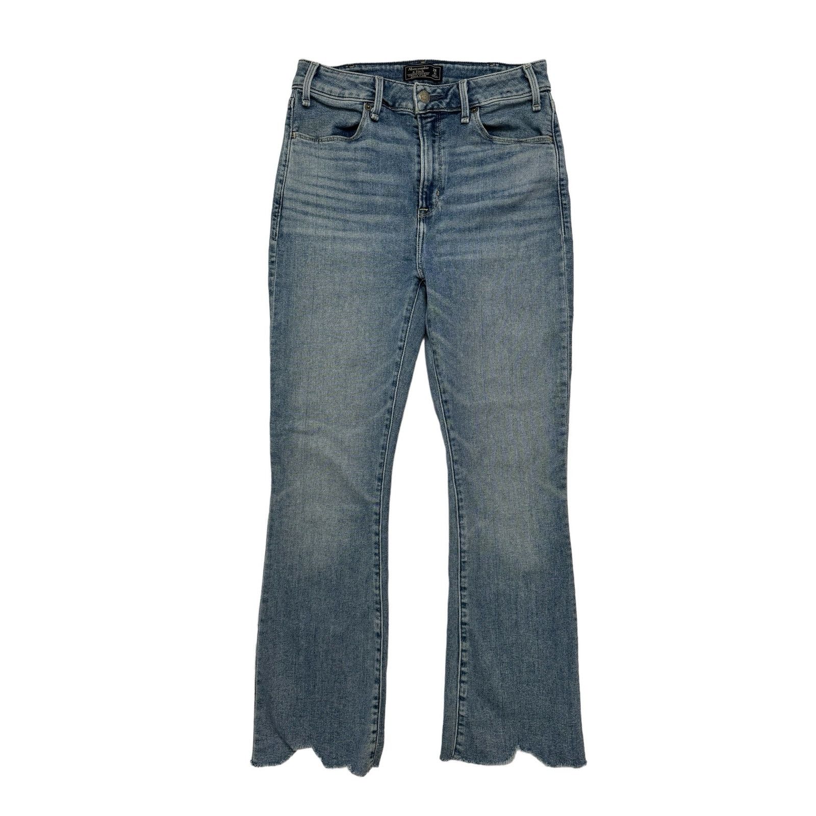 Simone high rise ankle flare outlet