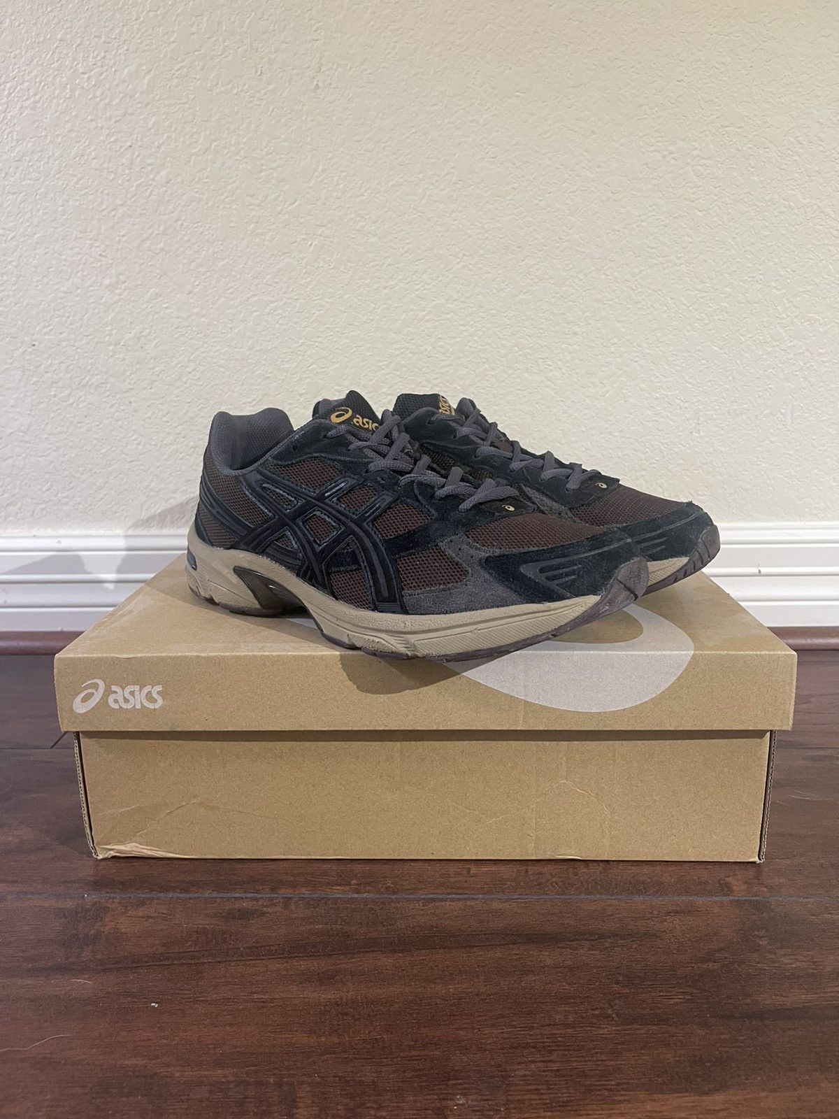 Asics RARE - ASICS Gel 1130 Coffee/Black - US 10 Size US 10 / EU 43 - 4 Thumbnail