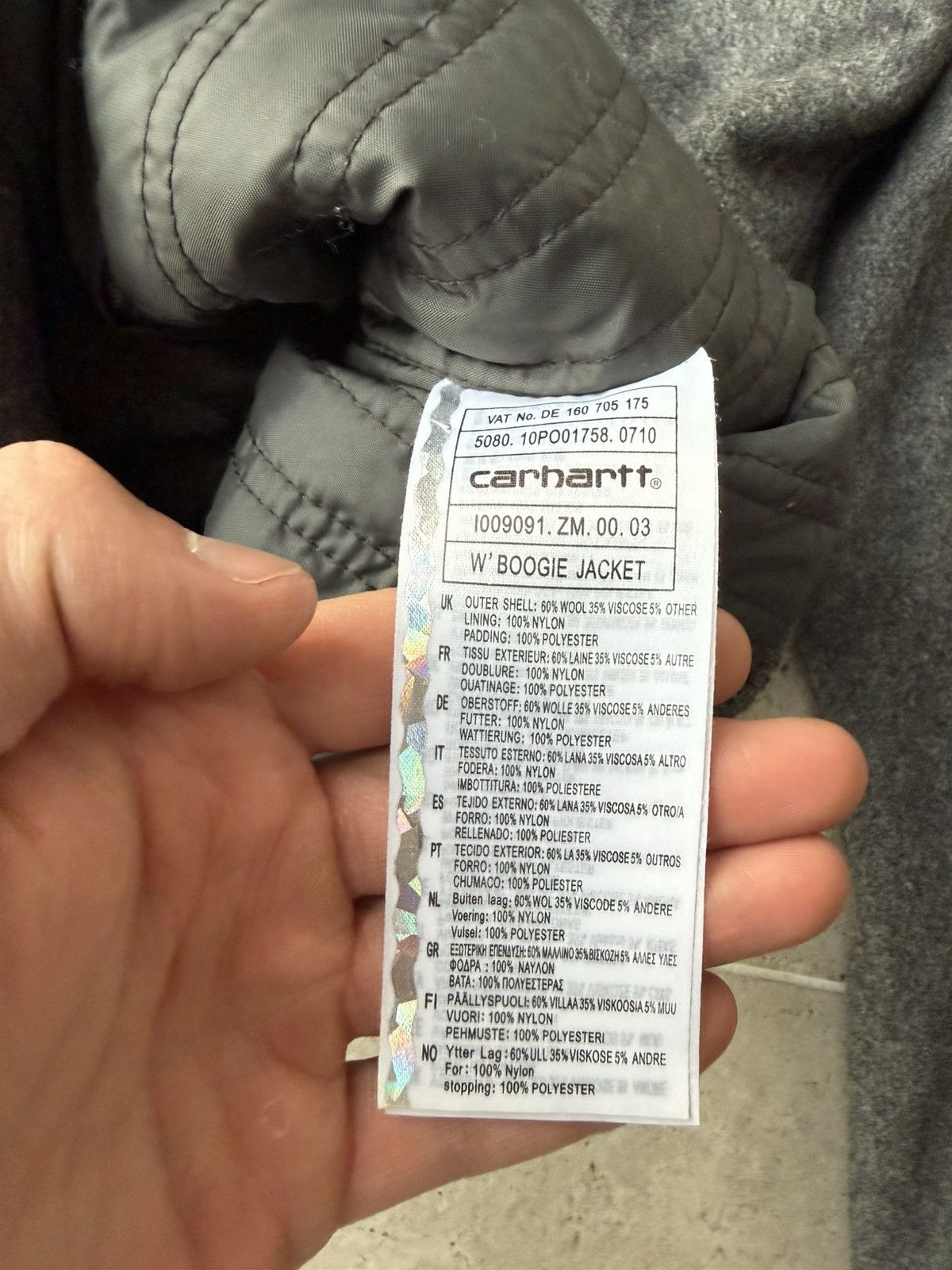 Carhartt Moss Carhartt Active Jacket Boogie Carhartt Jacket J130 XS Size S / US 4 / IT 40 - 5 Thumbnail