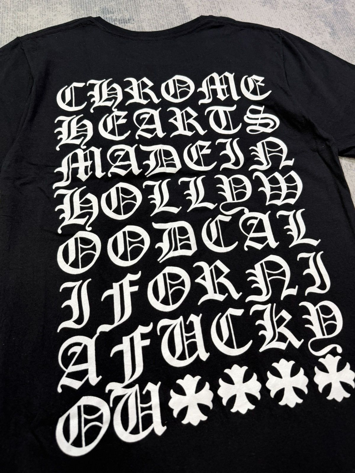 Chrome Hearts 2010s Eye Chart Size US S / EU 44-46 / 1 - 5 Thumbnail
