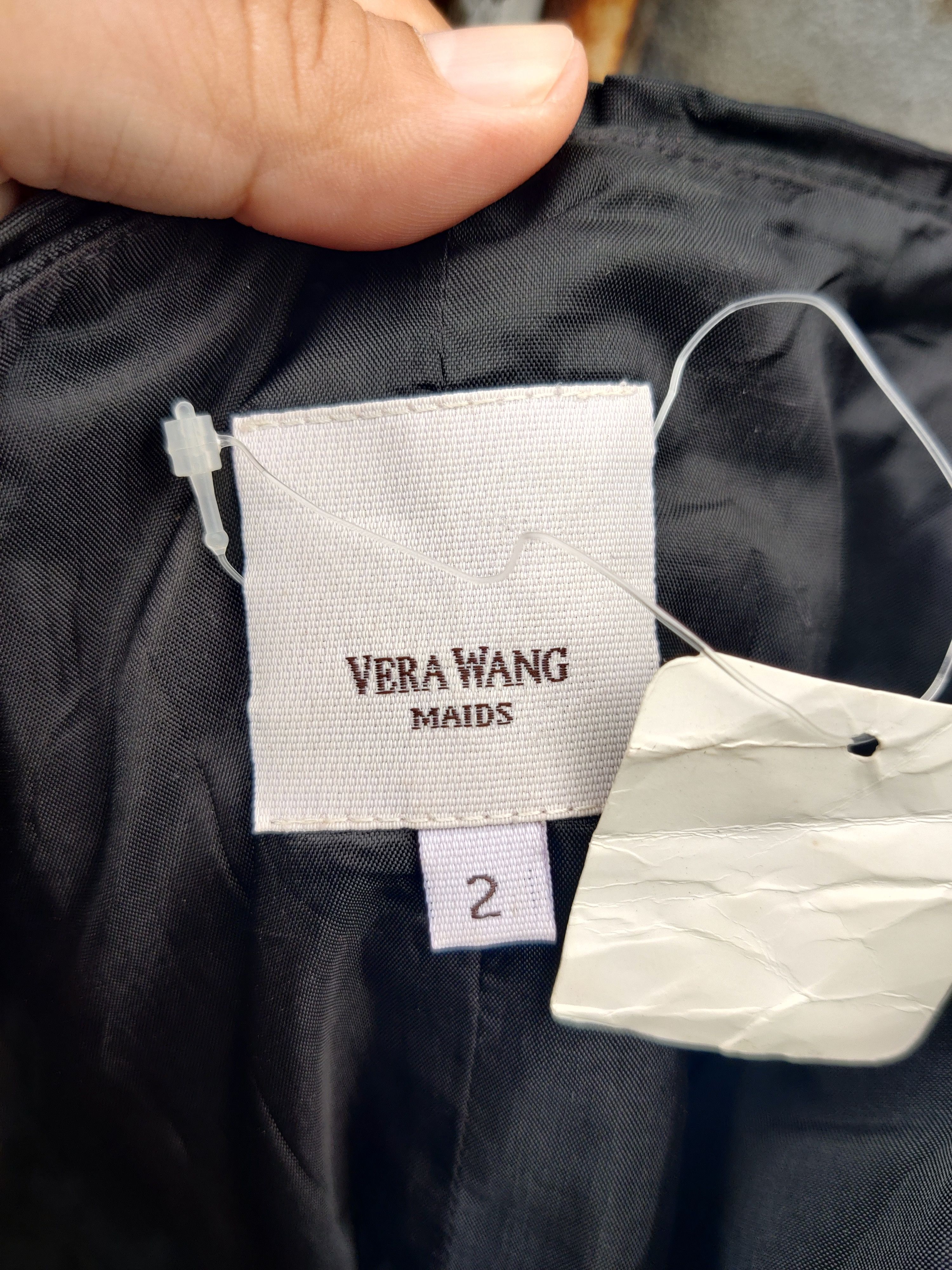 Vera Wang × Vintage Vintage Vera Wang Maids Bondage Wedding Skirt Size 26" / US 2 / IT 38 - 6 Thumbnail