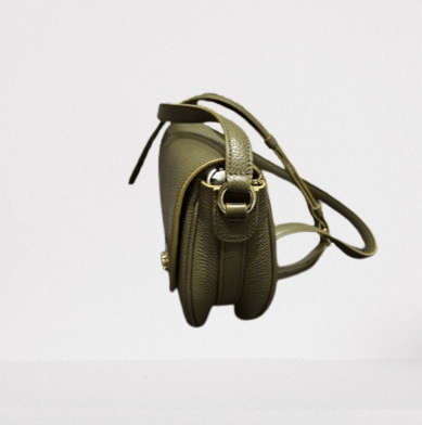 Salvatore Ferragamo o1s1rm0924 Size: OS / Shoulder Bag in Olive Green Size ONE SIZE - 5 Thumbnail
