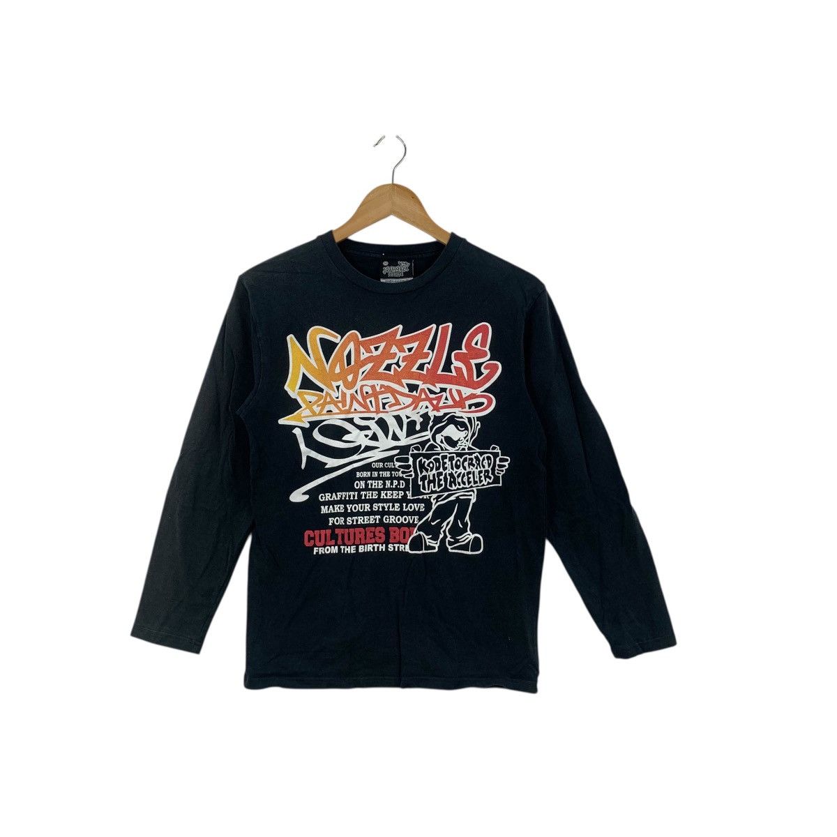 Beaumere BAUMERE BLACK LABEL Y2K Graffiti Nozzle Tee Shirt Top Turbo Size US M / EU 48-50 / 2 - 1 Thumbnail
