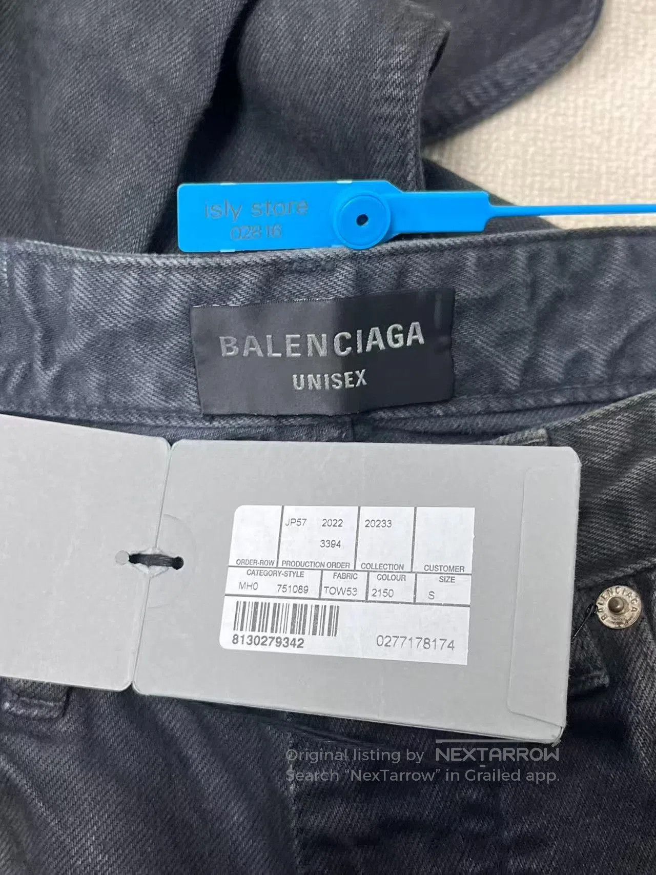 Balenciaga Balenciaga Solid Slim Zip Jeans Men. Size US 28 / EU 44 - 5 Thumbnail