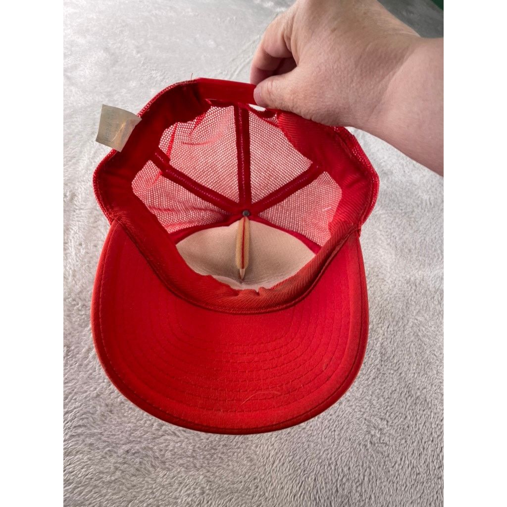 Other Lambert’s Cafe Missouri "Throwed Rolls” Red Trucker Hat Size ONE SIZE - 6 Thumbnail